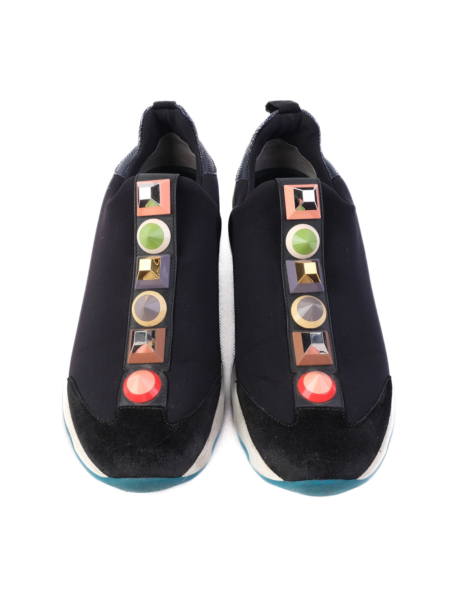 Excellent Fendi WomenÕs Sneaker Multicolor Fabric Design