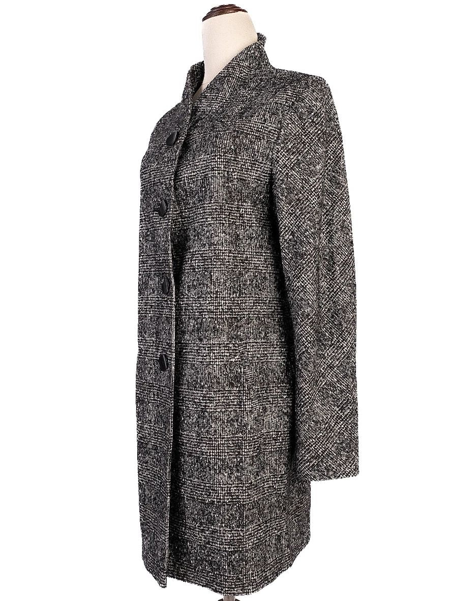 Excellent Moschino Cheap and Chic Gray Wool Coat Size L