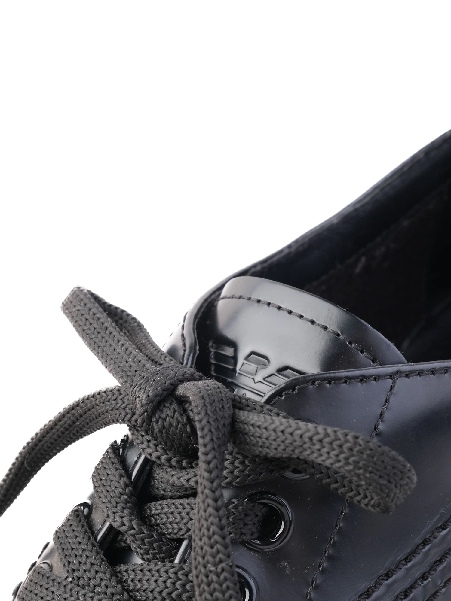 Excellent Emporio Armani Black Leather Shoes Women&