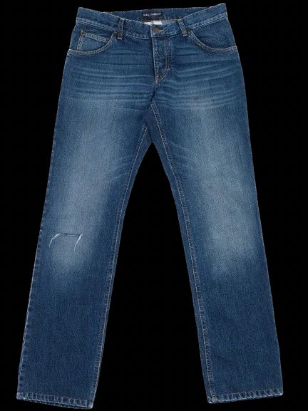 Excellent Dolce Gabbana Blue Denim Jeans Men Size N/A