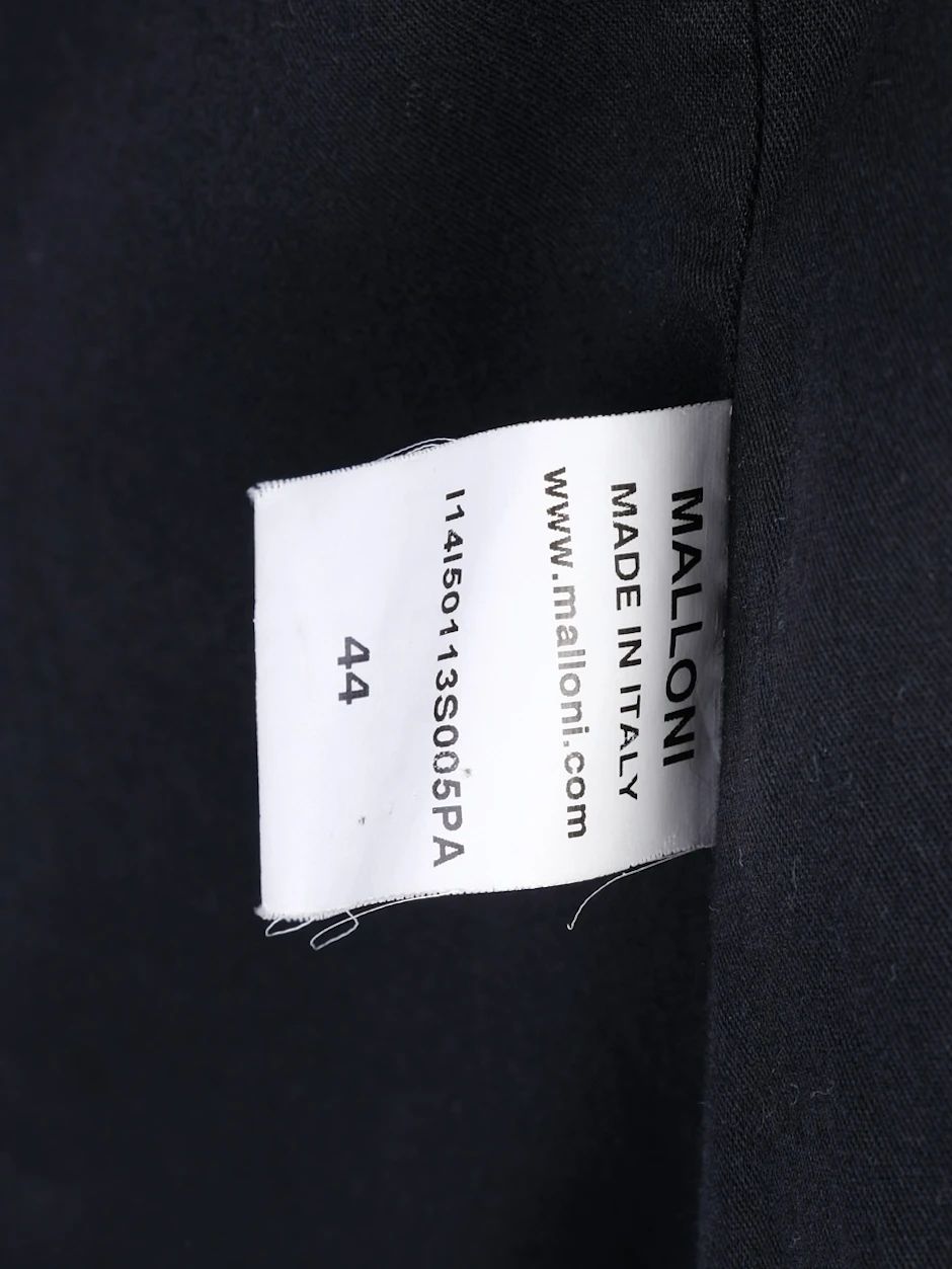 Excellent Malloni Black Viscose Blazer Jacket for Women