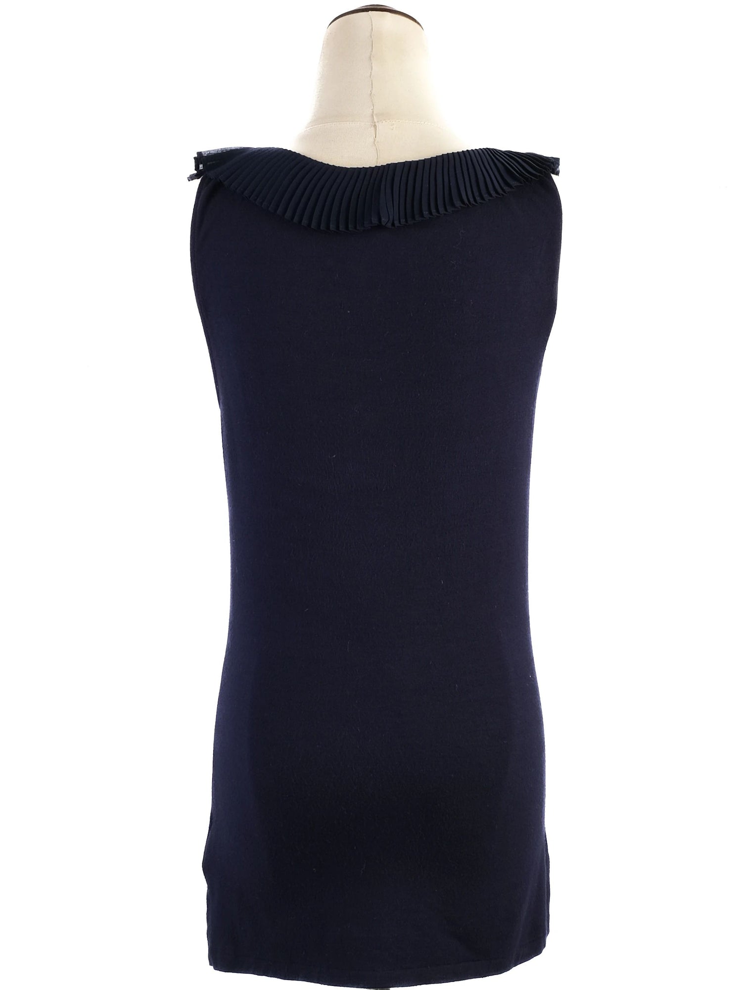 Excellent Ralph Lauren Navy Blue Sleeveless Dress Size XS