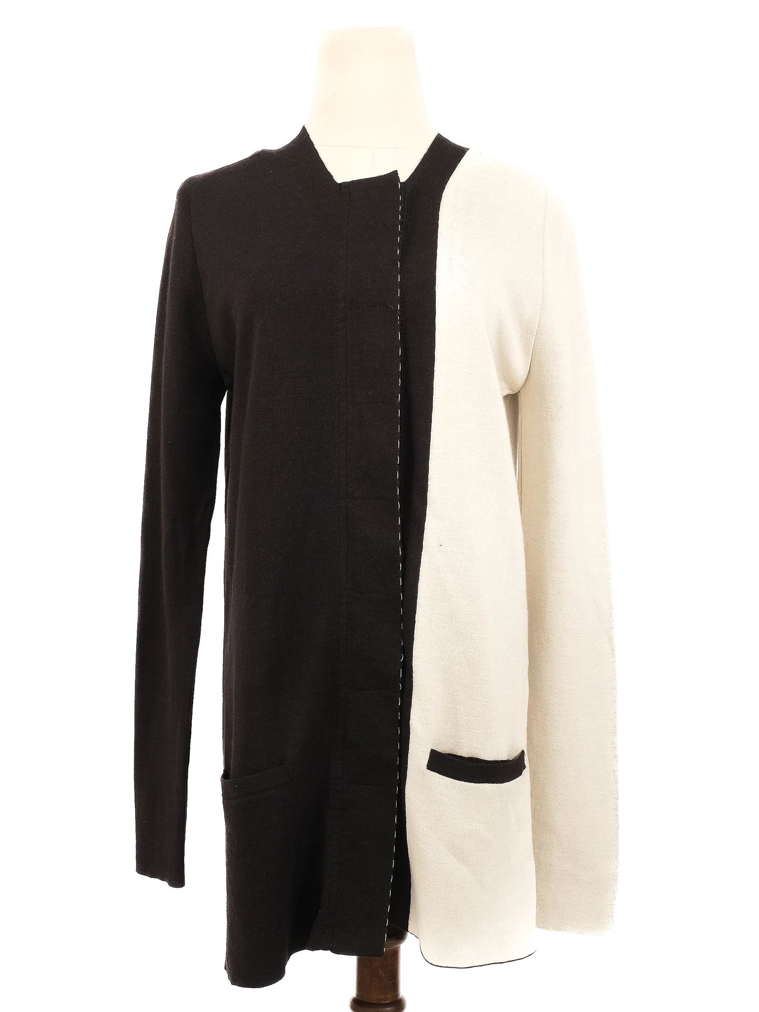 Perfect Haider Ackermann WomenÕs Cardigan M Color-Block Wool