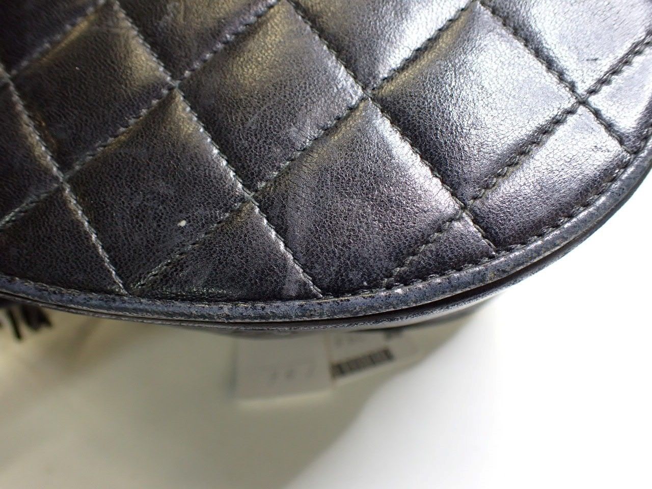 Chanel Tassle Vanity Case, Quilted Lambskin Leather