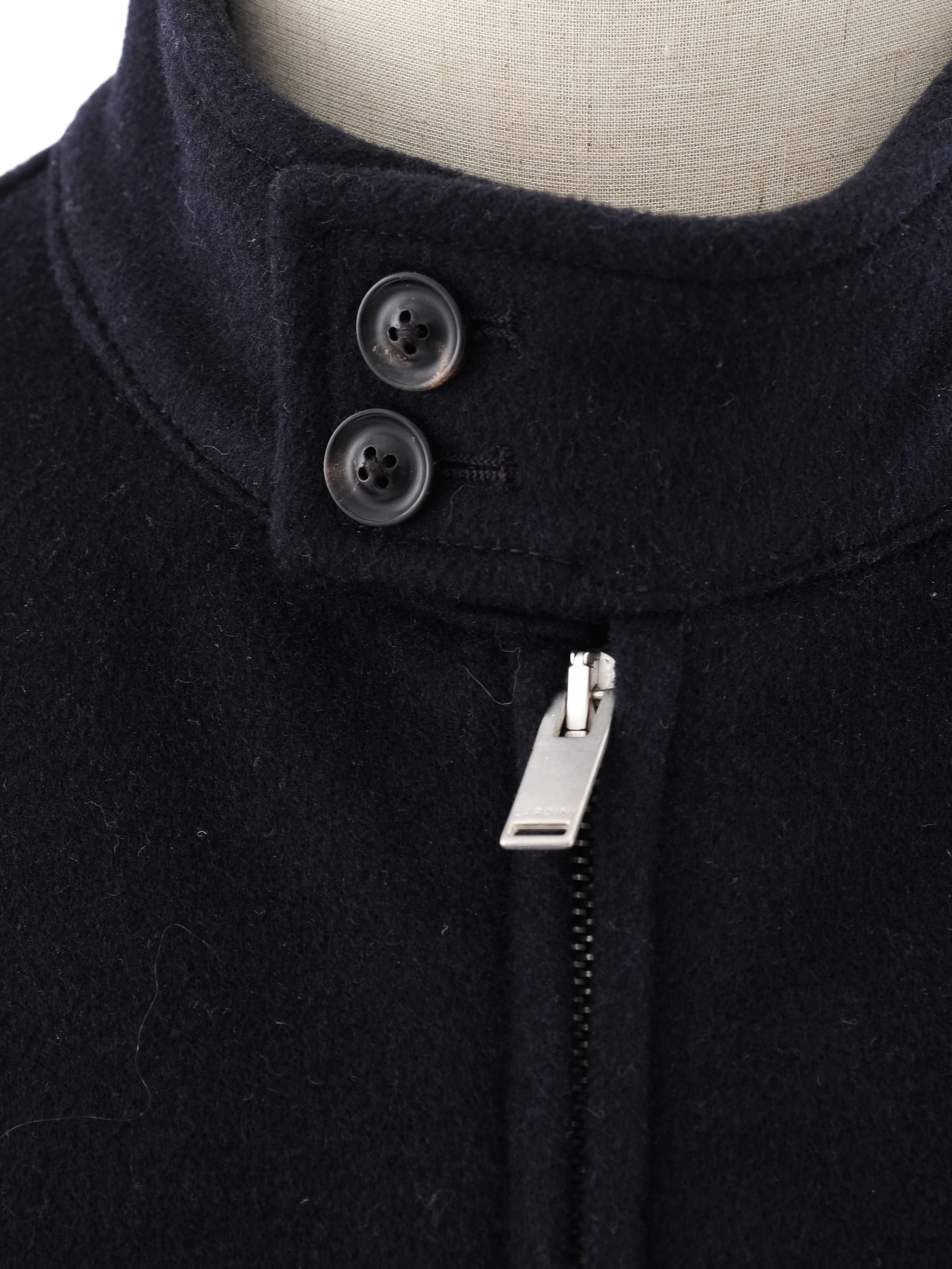 Perfect Lardini Black Viscose Jacket Size M for Men