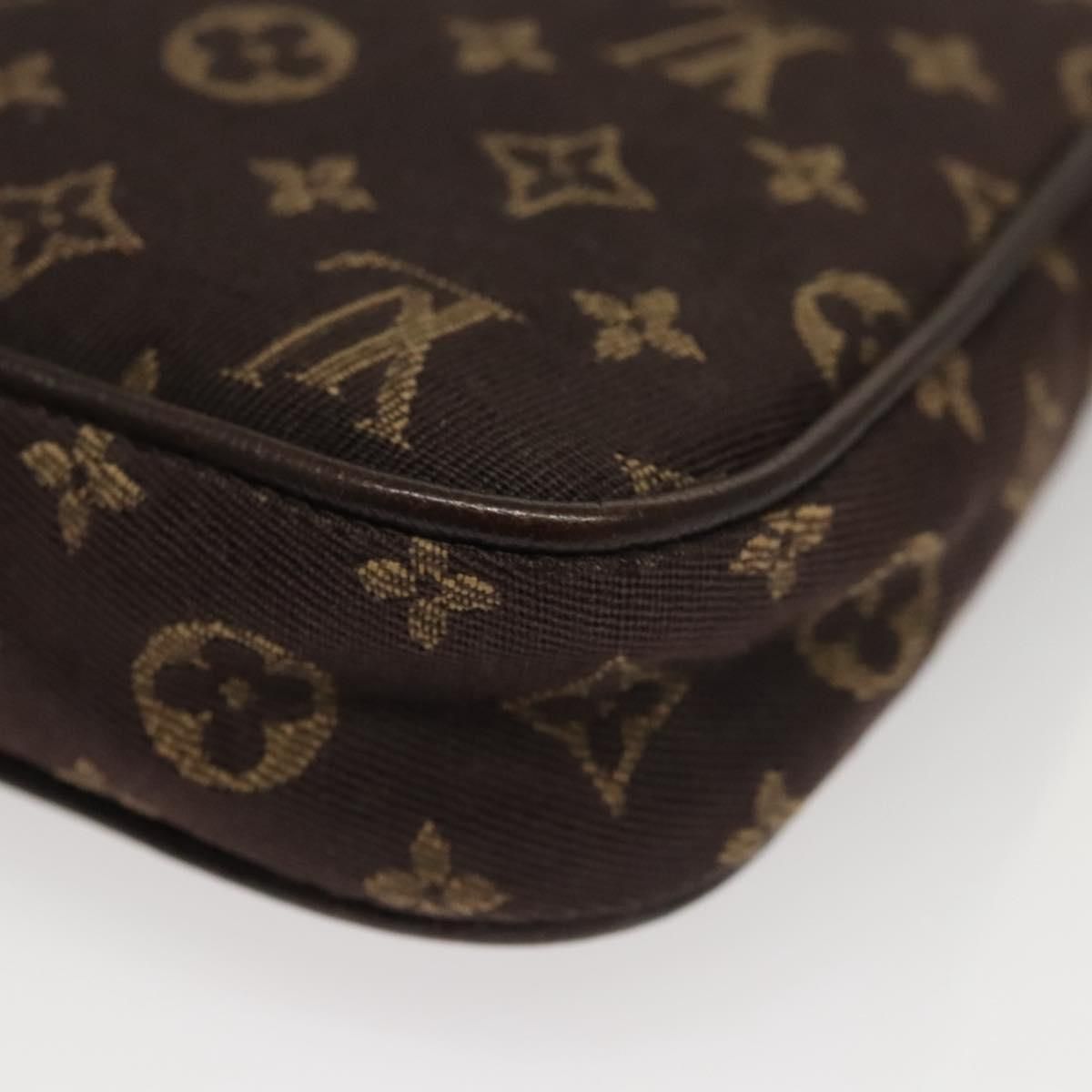 Louis Vuitton Monogram Mini Pochette Cancun Pouch Brown M 95313 Lv Auth
