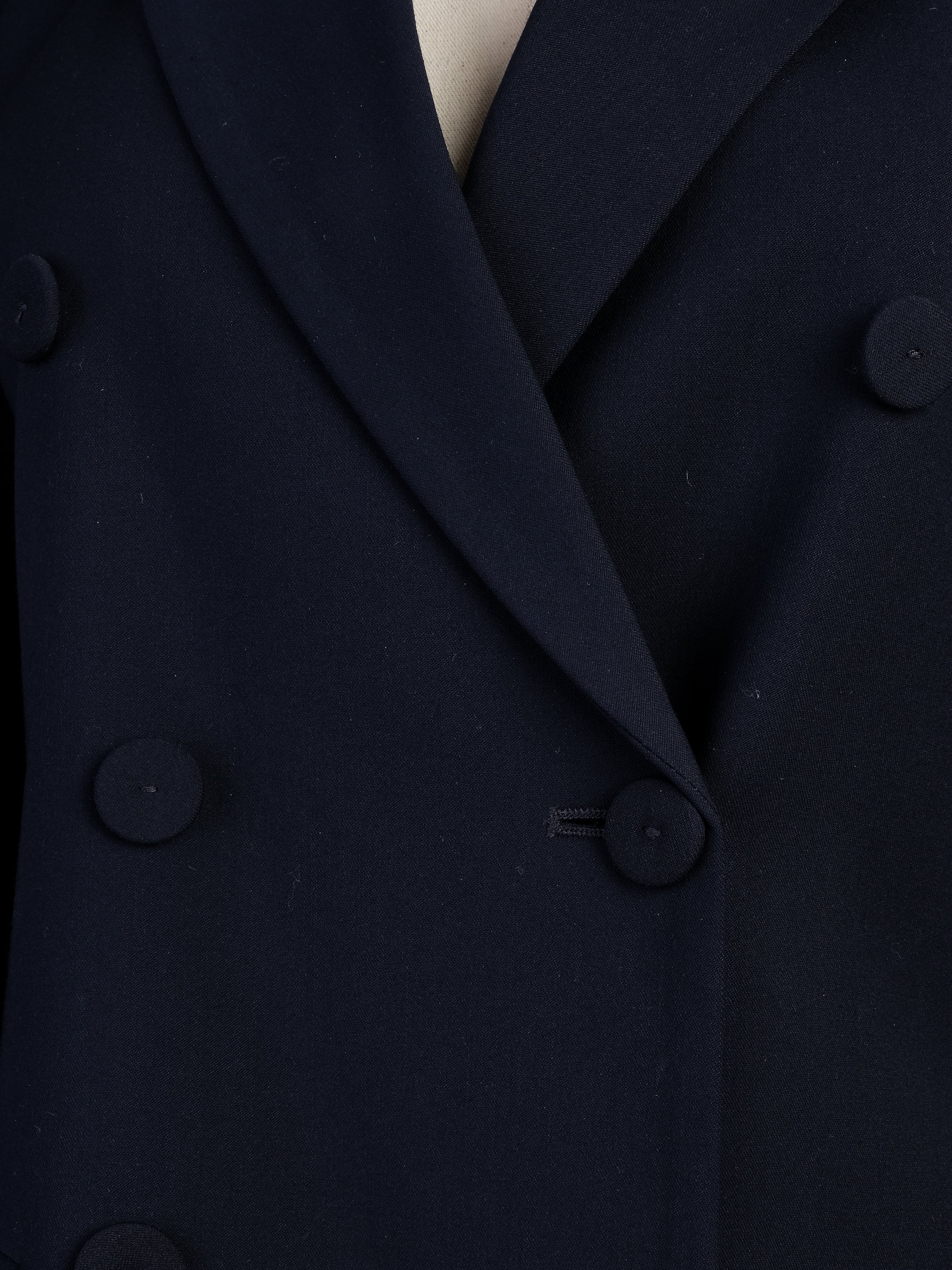 Excellent Weekend MaxMara Blue Wool Blazer Size N/A