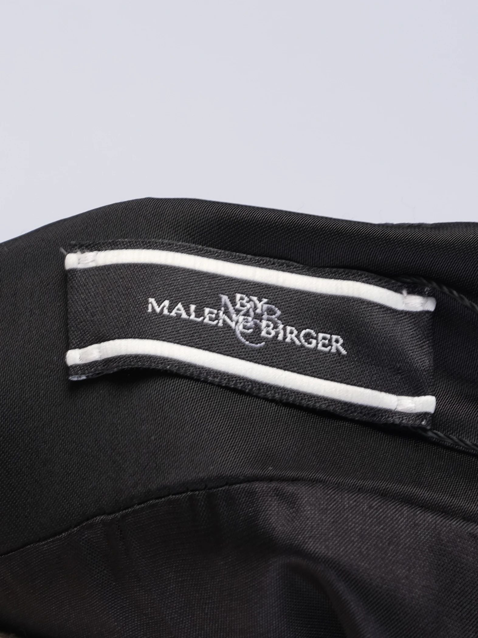 NEW By Malene Birger Black Strapless Dress with Embellishments