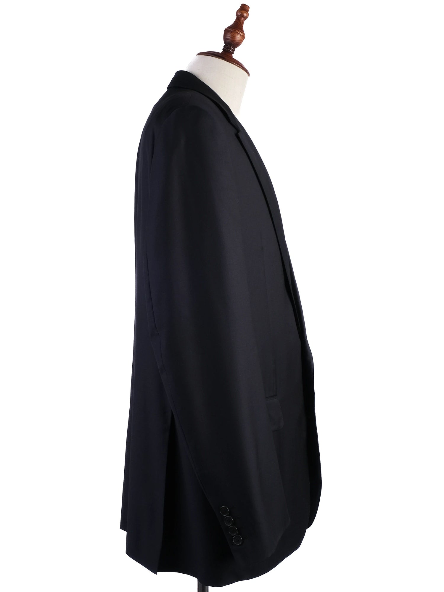 Excellent Lanvin Black Formal Blazer Size XXL for Men