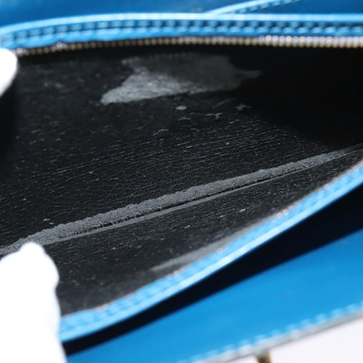 Louis Vuitton Epi Capuchin Shoulder Bag Blue M 52345 Lv Auth