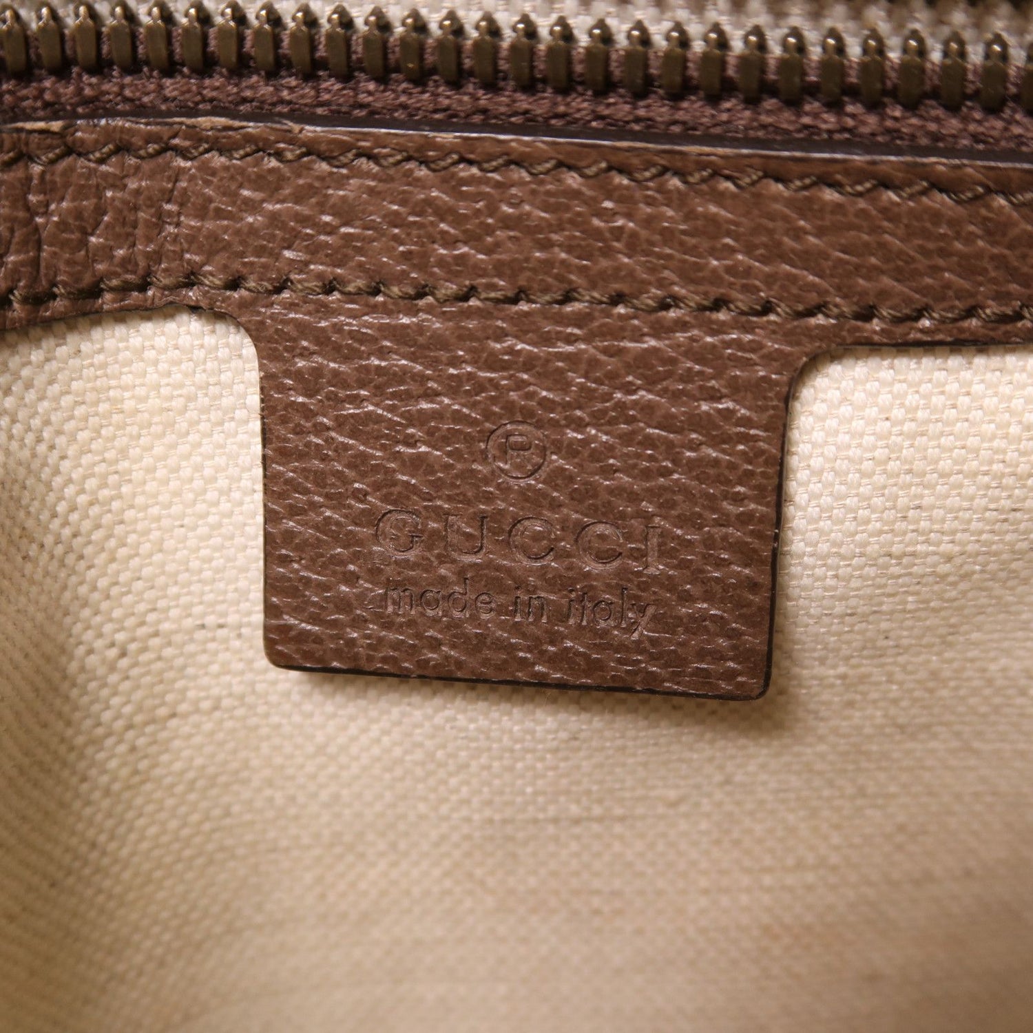 Gucci Painted Canvas Supreme Ophidia Small Messenger Golden Shoulder Bag Brown Pvc Coated Canvas 54792