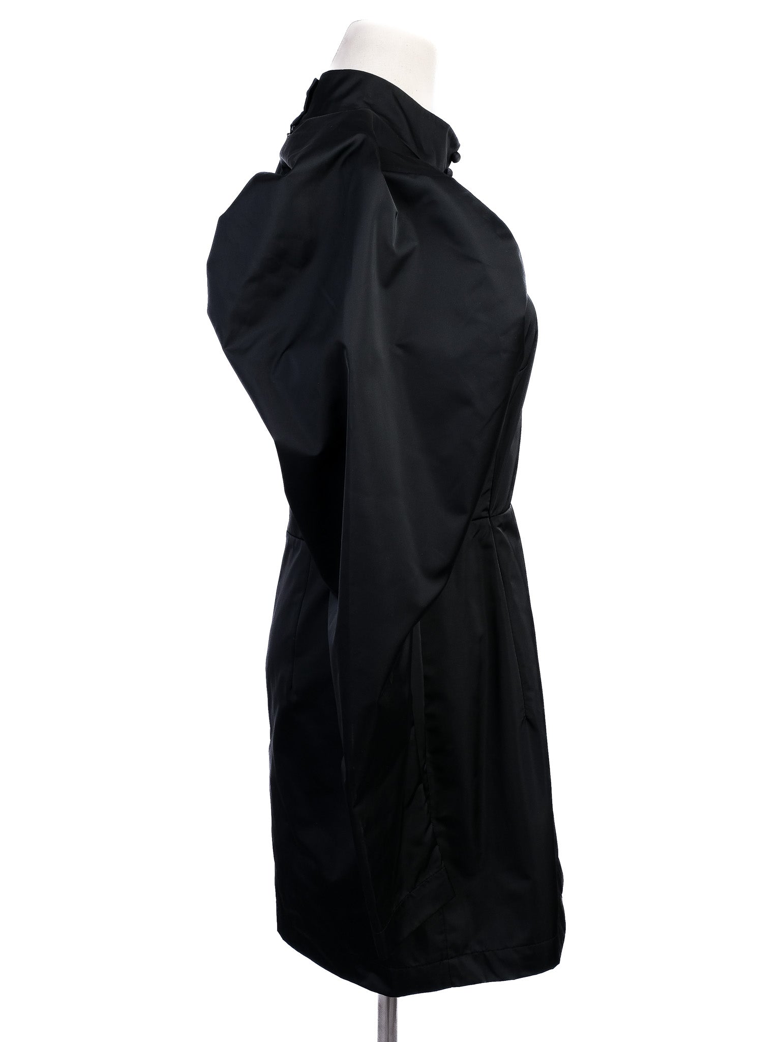 Excellent Rotate Black Structured Dress Polyester Size N/A