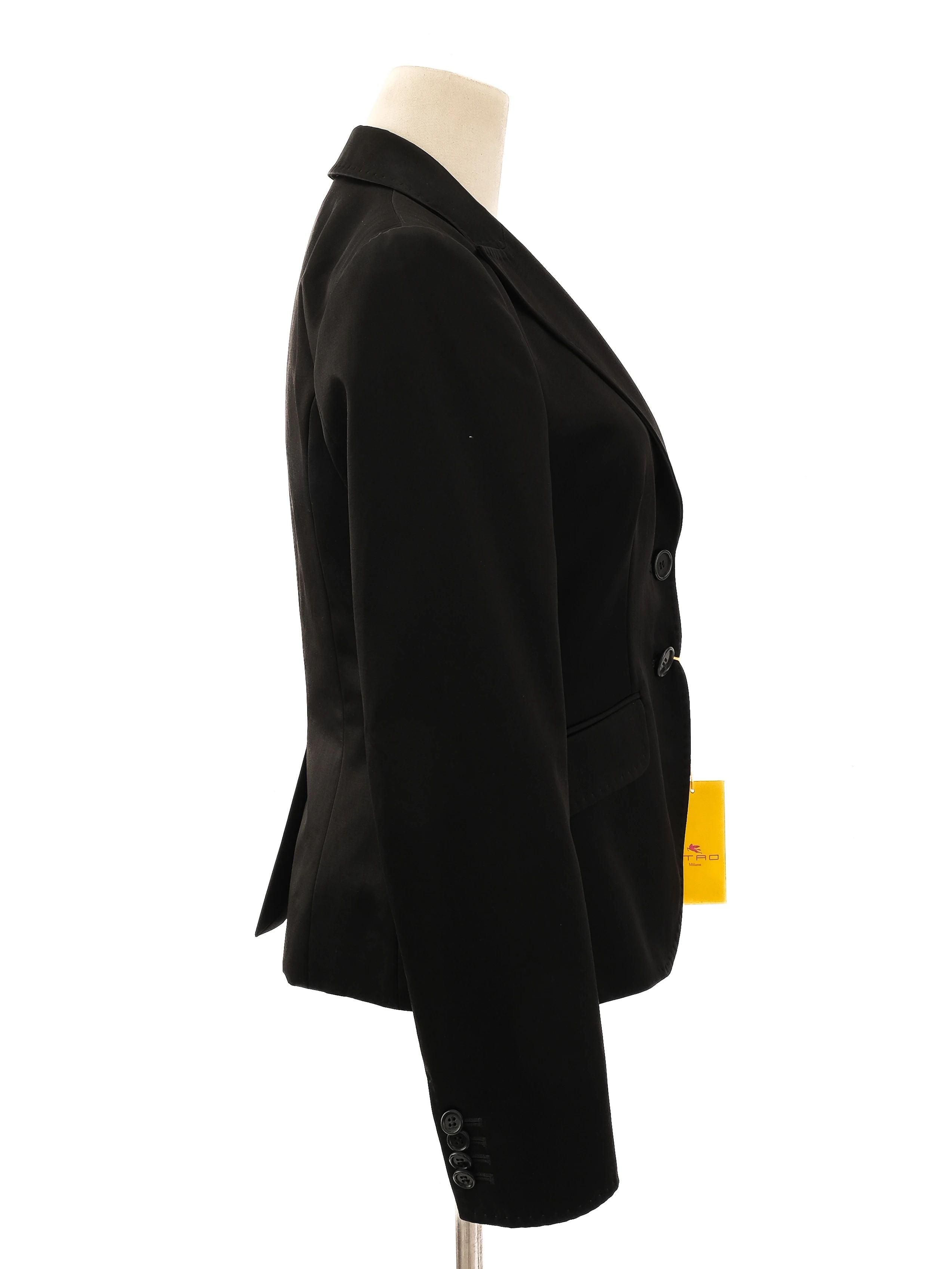 NEW Etro Black Blazer Jacket Women&