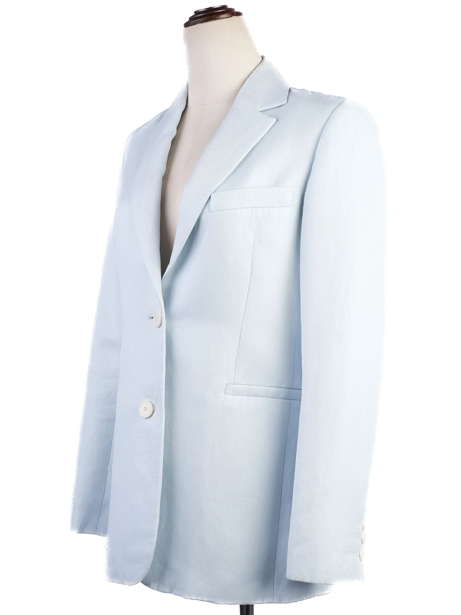 Maje Excellent Condition Light Blue Blazer Size S Viscose