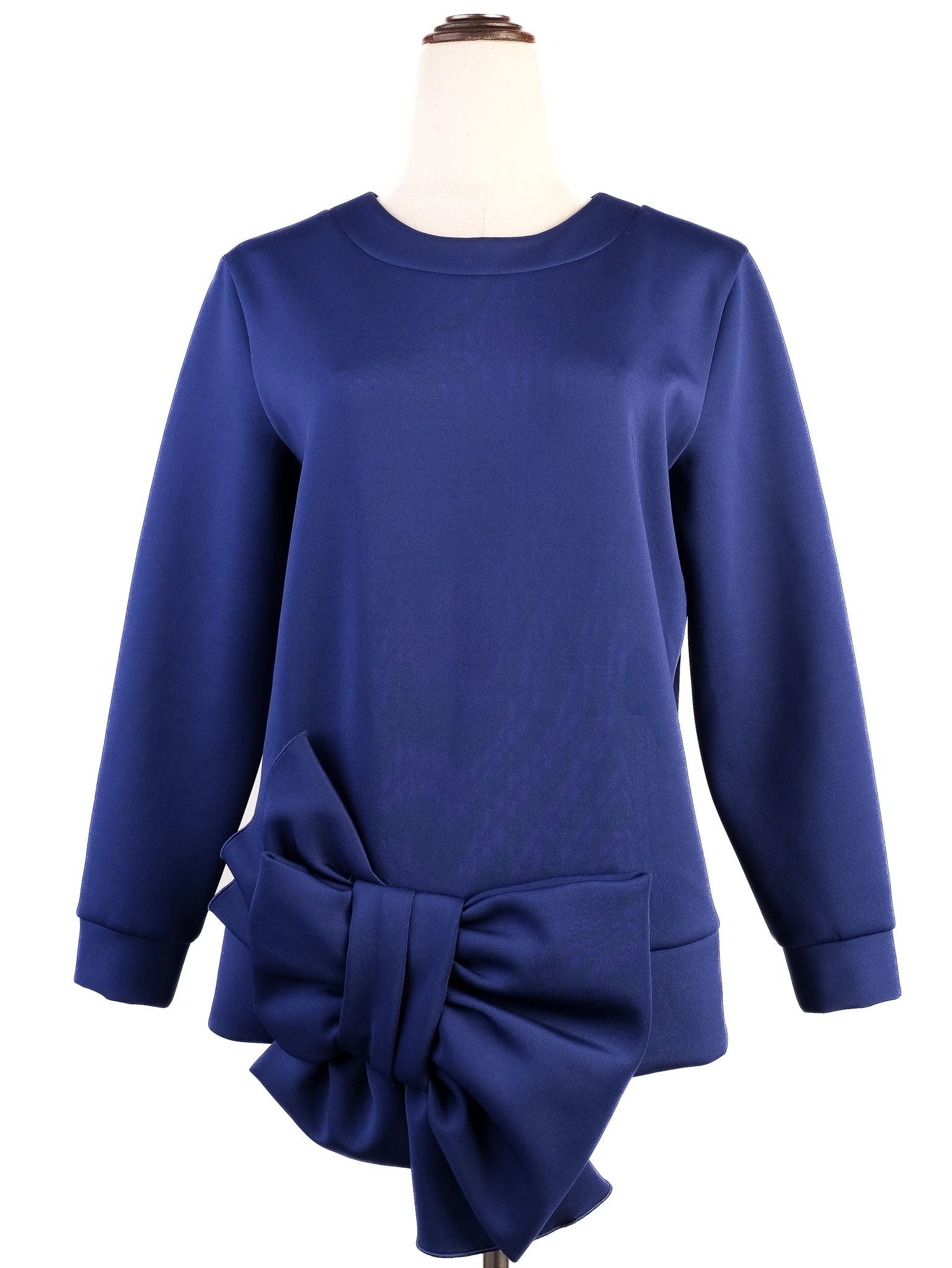 Excellent Victor&Rolf Purple Bow Sweatshirt Women Size M