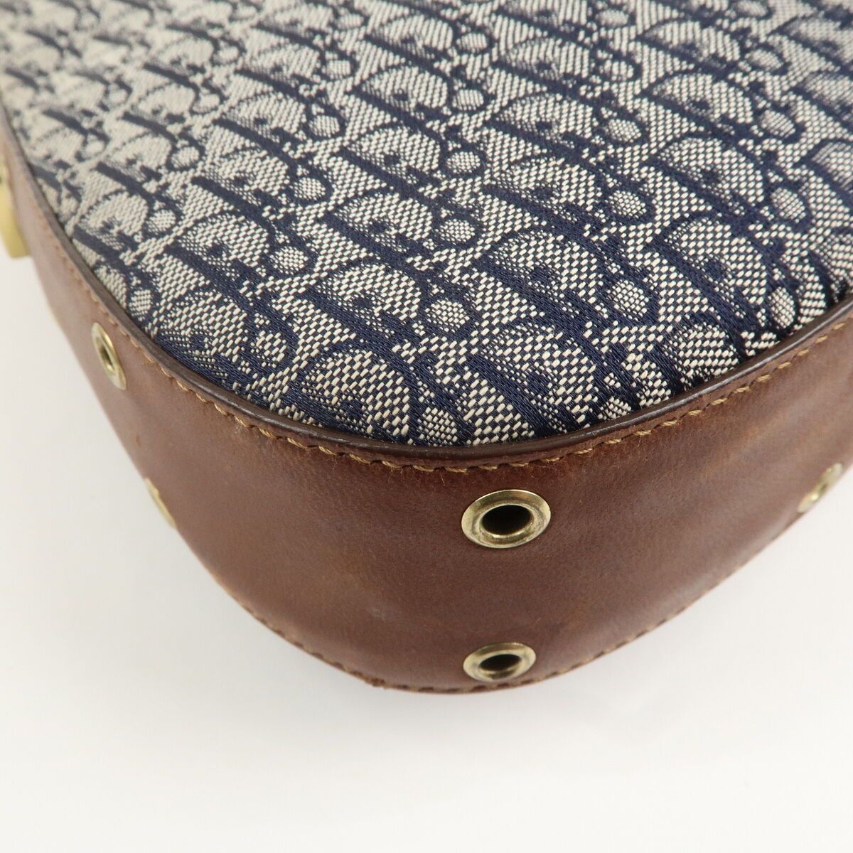 Christian Dior Trotter Street Chic Canvas Shoulder Bag