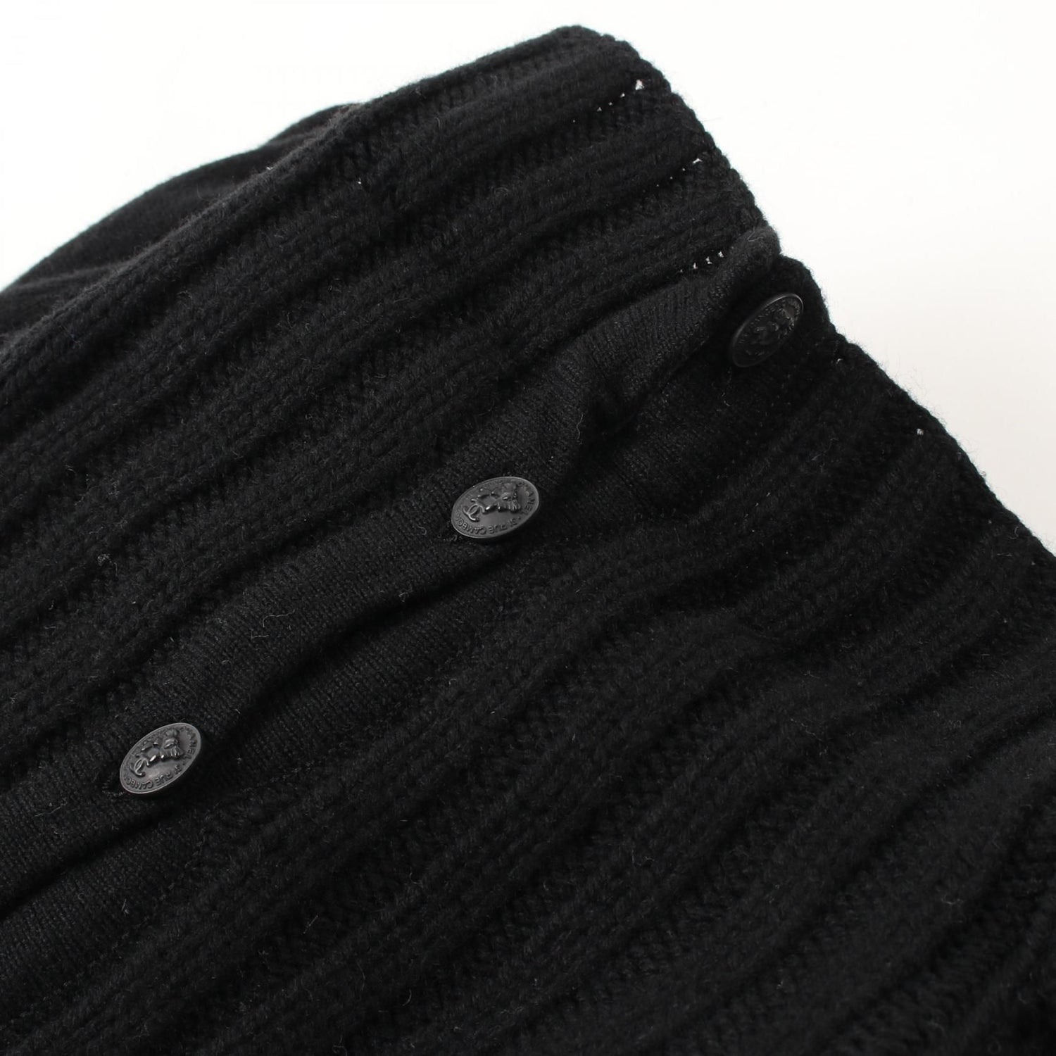 Chanel Sleeveless Dress P 24169v 01672 Cashmere Black 38
