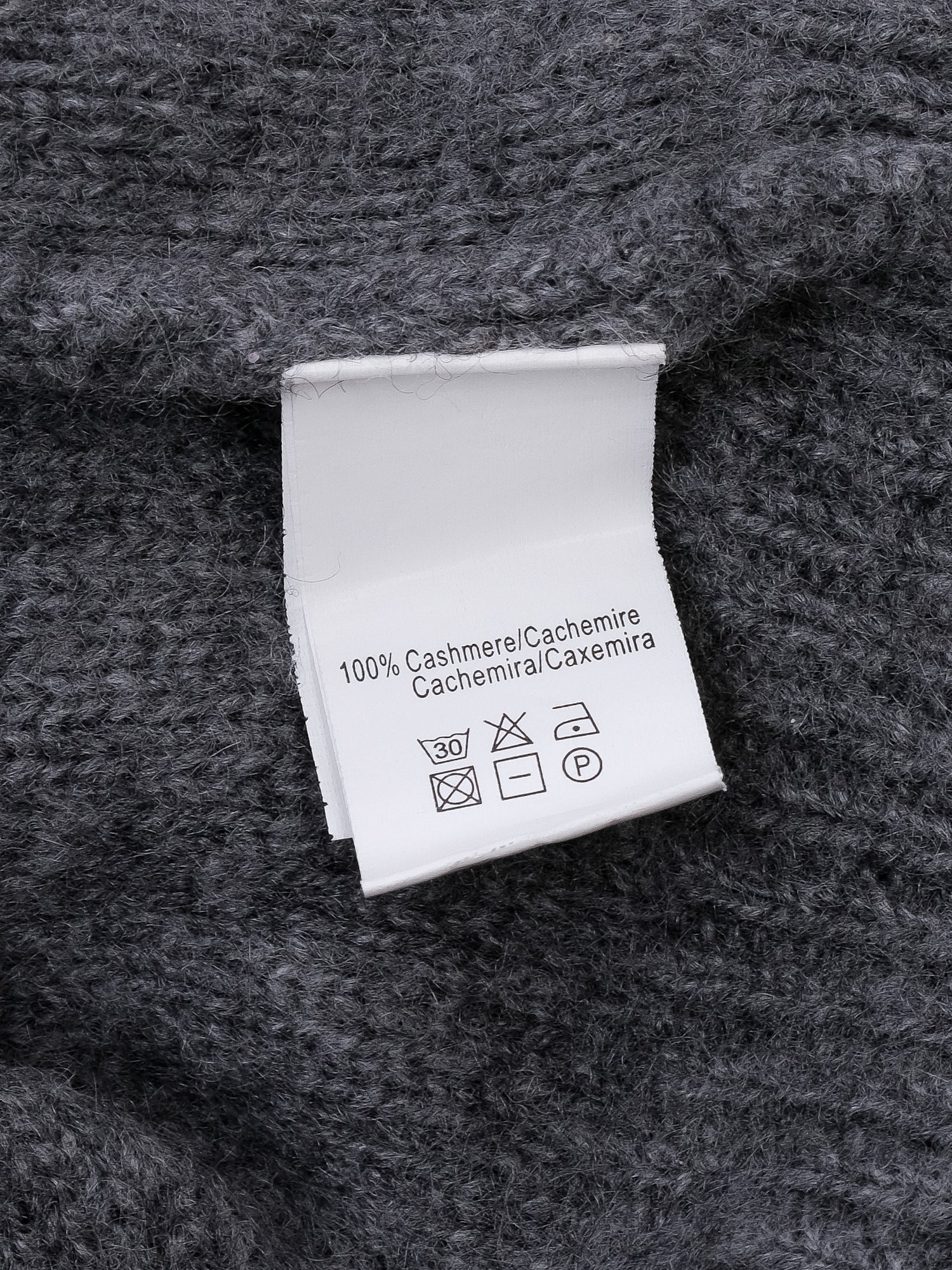 Perfect Bonpoint Gray Cashmere Sweater for Kids Size 4
