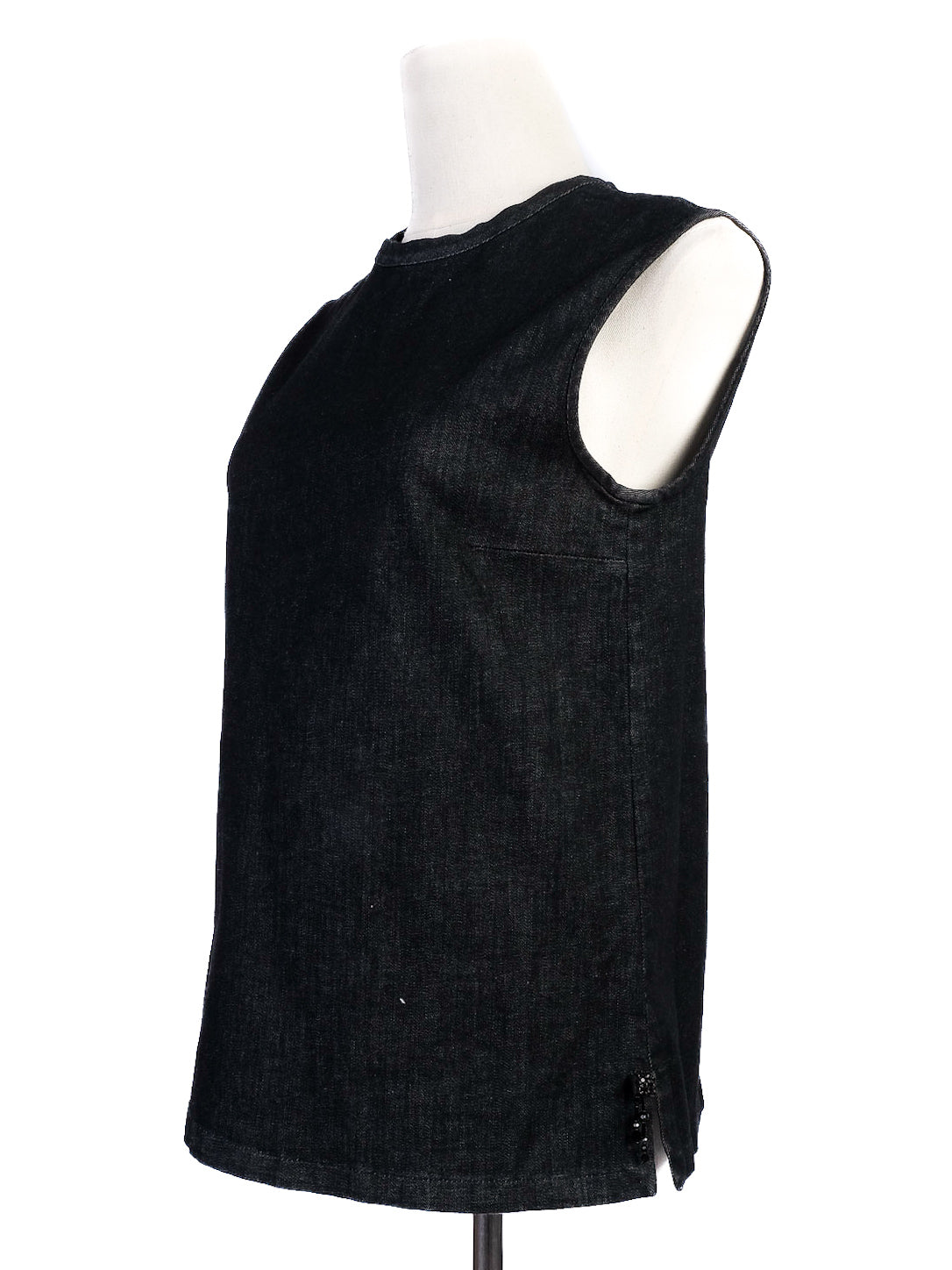 Max Mara Black Cotton Dress Size S Excellent Condition