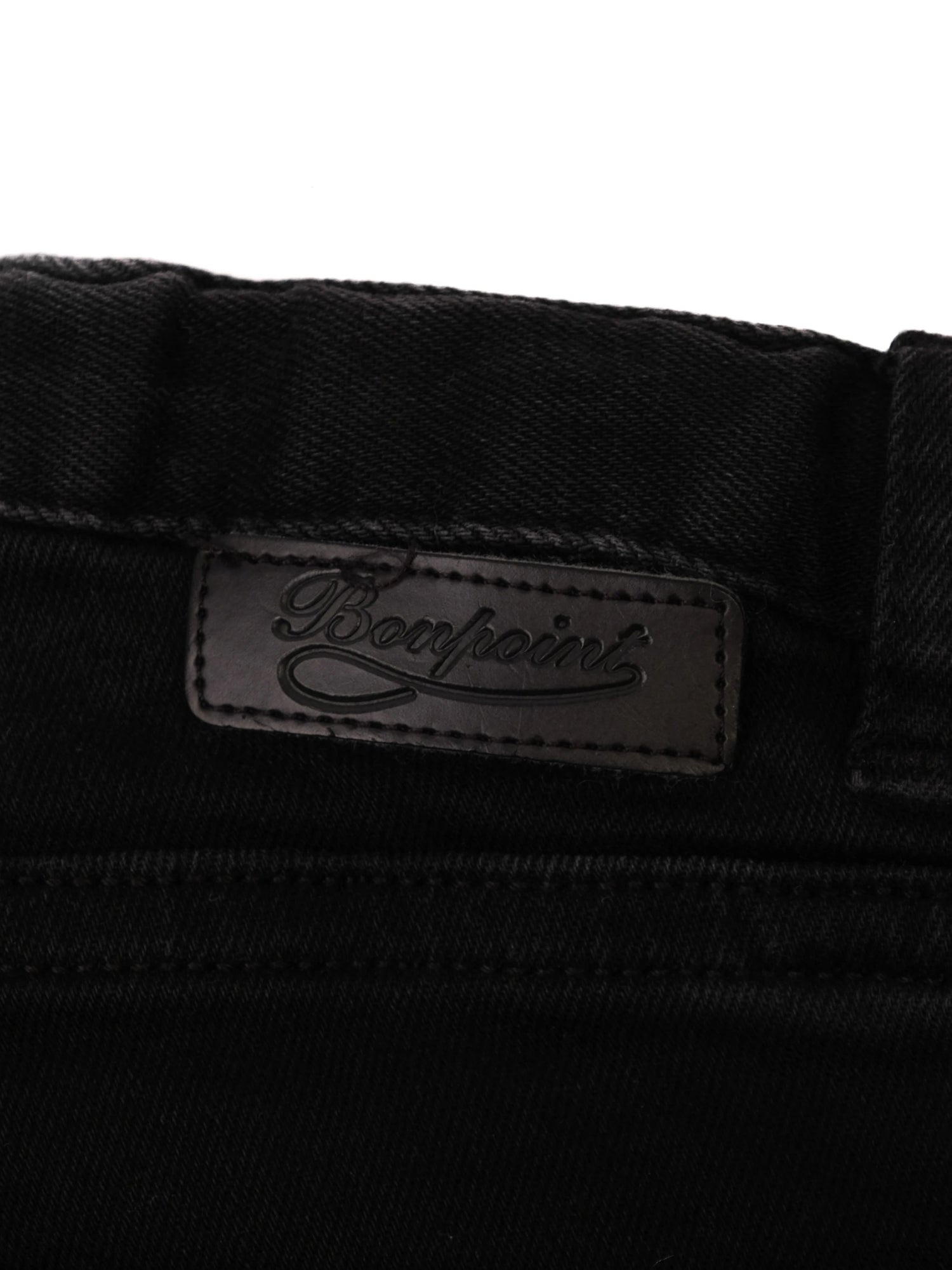 Excellent Bonpoint Black Cotton Jeans Size 8 for Kids