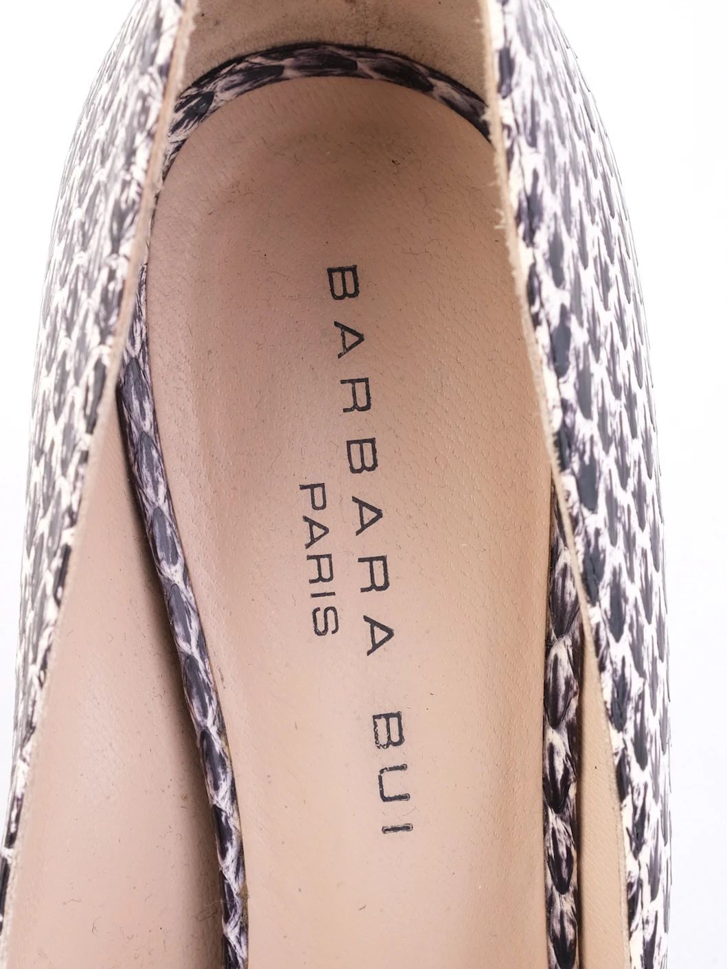 Excellent Barbara Bui High-Heeled Leather Stiletto Shoes Size 36.5