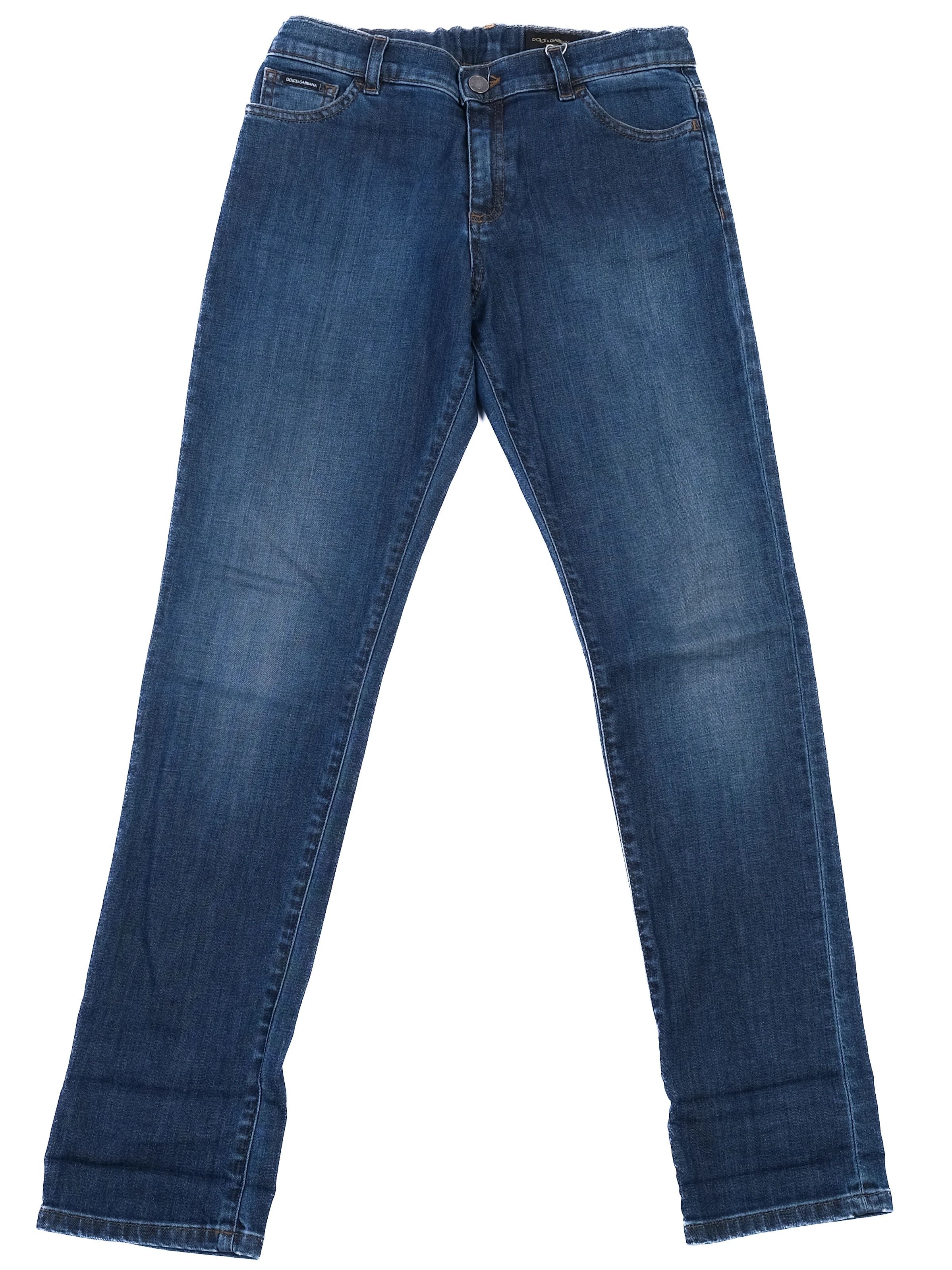 Excellent Dolce Gabbana Blue Jeans for Kids Size 12