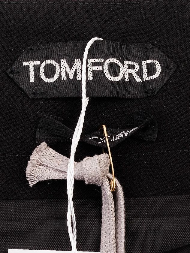 NEW Tom Ford Black Pencil Skirt Size S Women Polyester