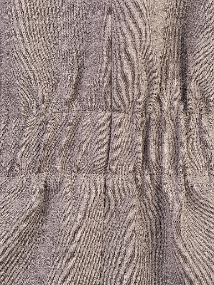 Excellent Moschino Gray Wool Jacket Size M with Wide Cuffs