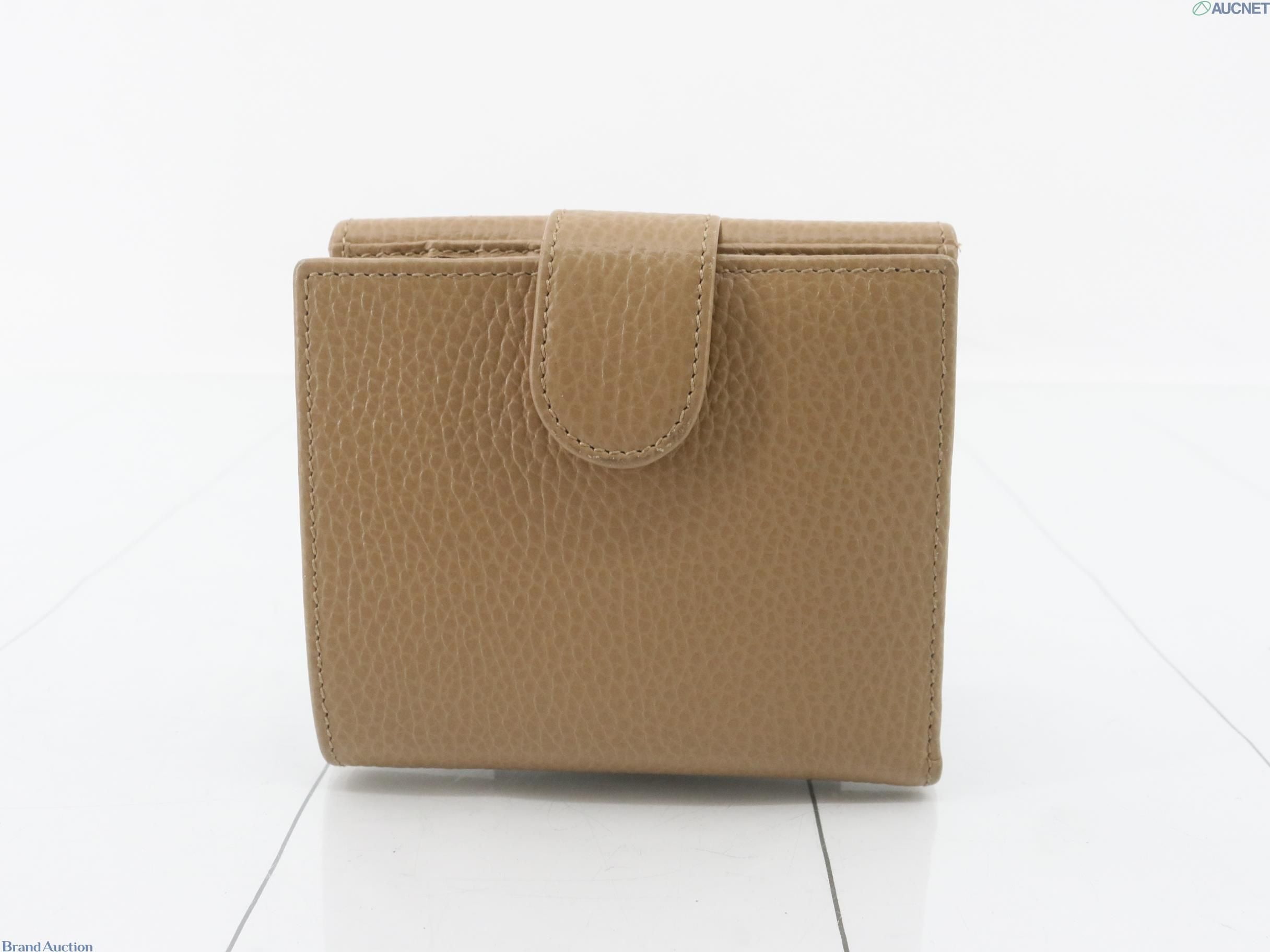 Gucci Interlocking Bi-fold Wallet Leather