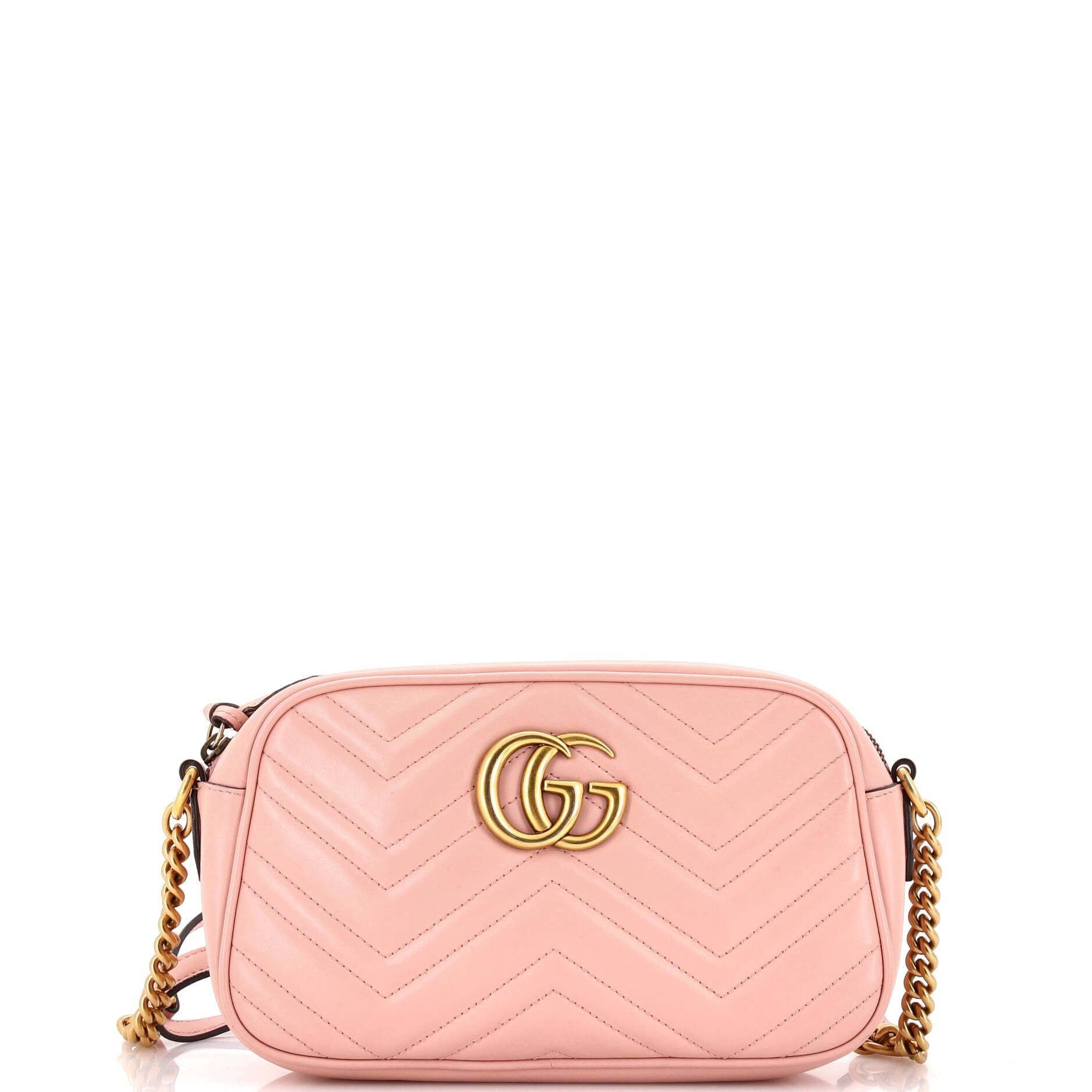 Gucci Small GG Marmont Shoulder Bag, Matelasse Chevron