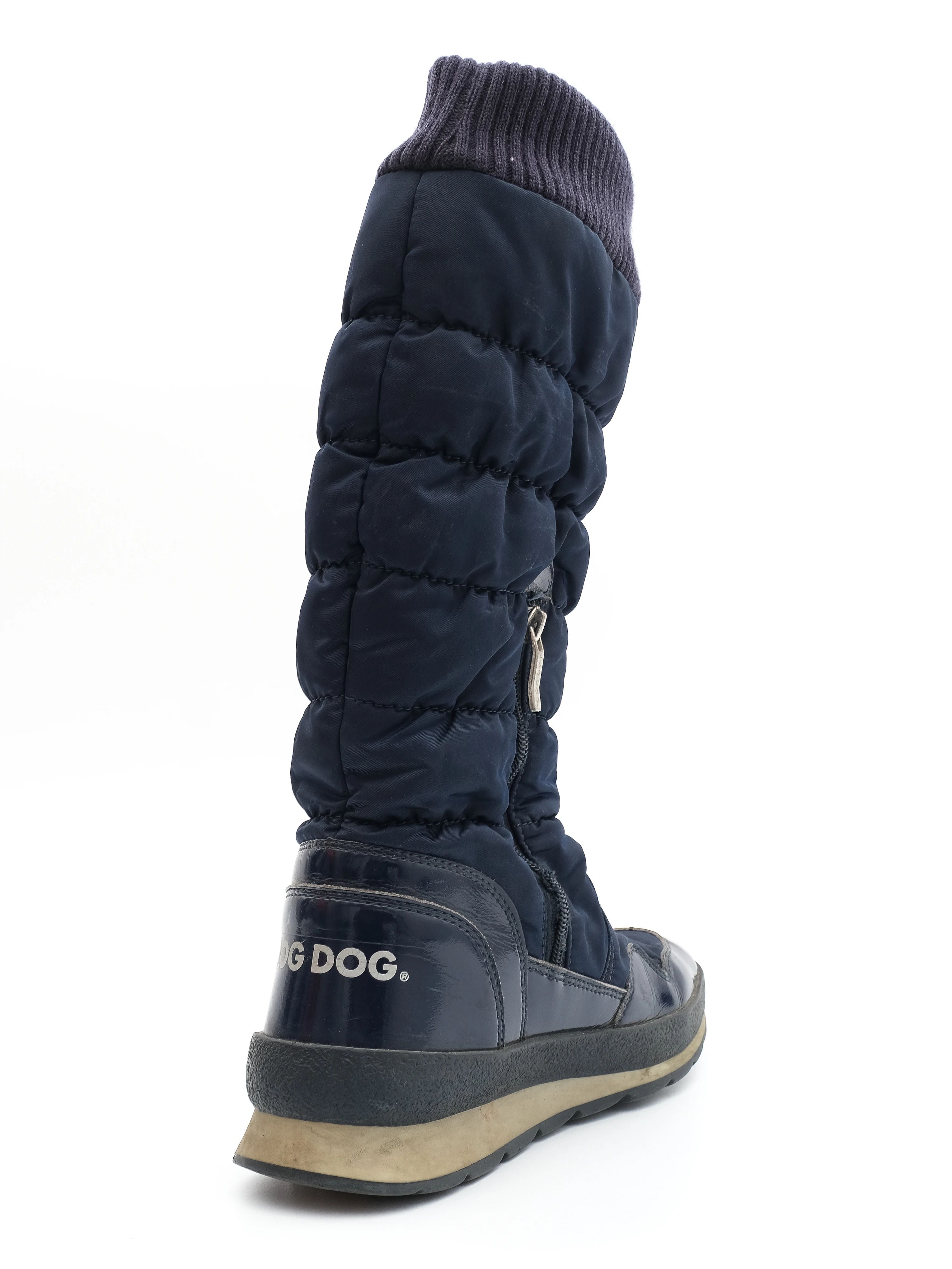 Excellent Jog Dog Blue Winter Boots for Kids Size 37 Fabric