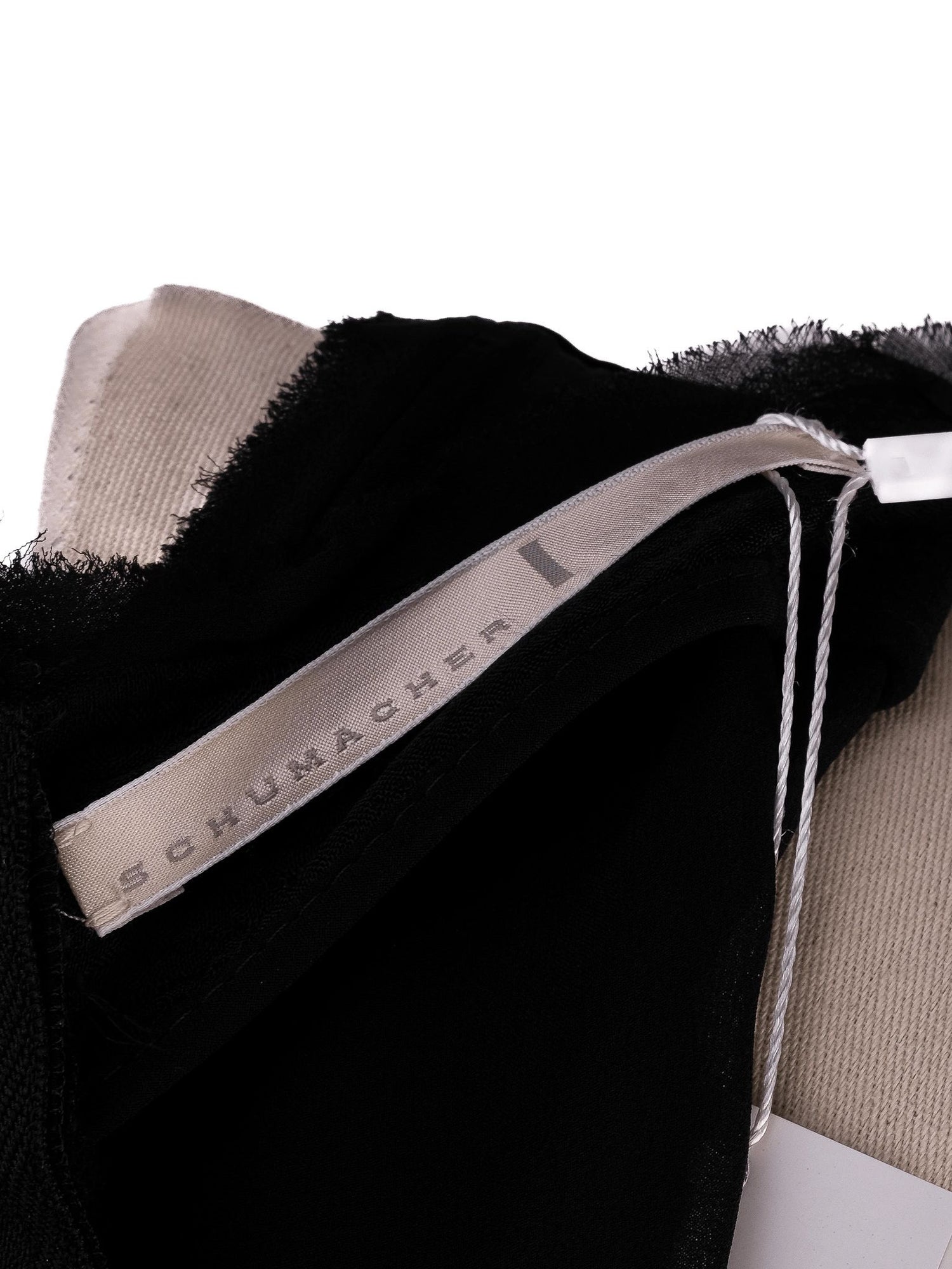 Excellent Schumacher Black Silk Sleeveless Dress Size XS