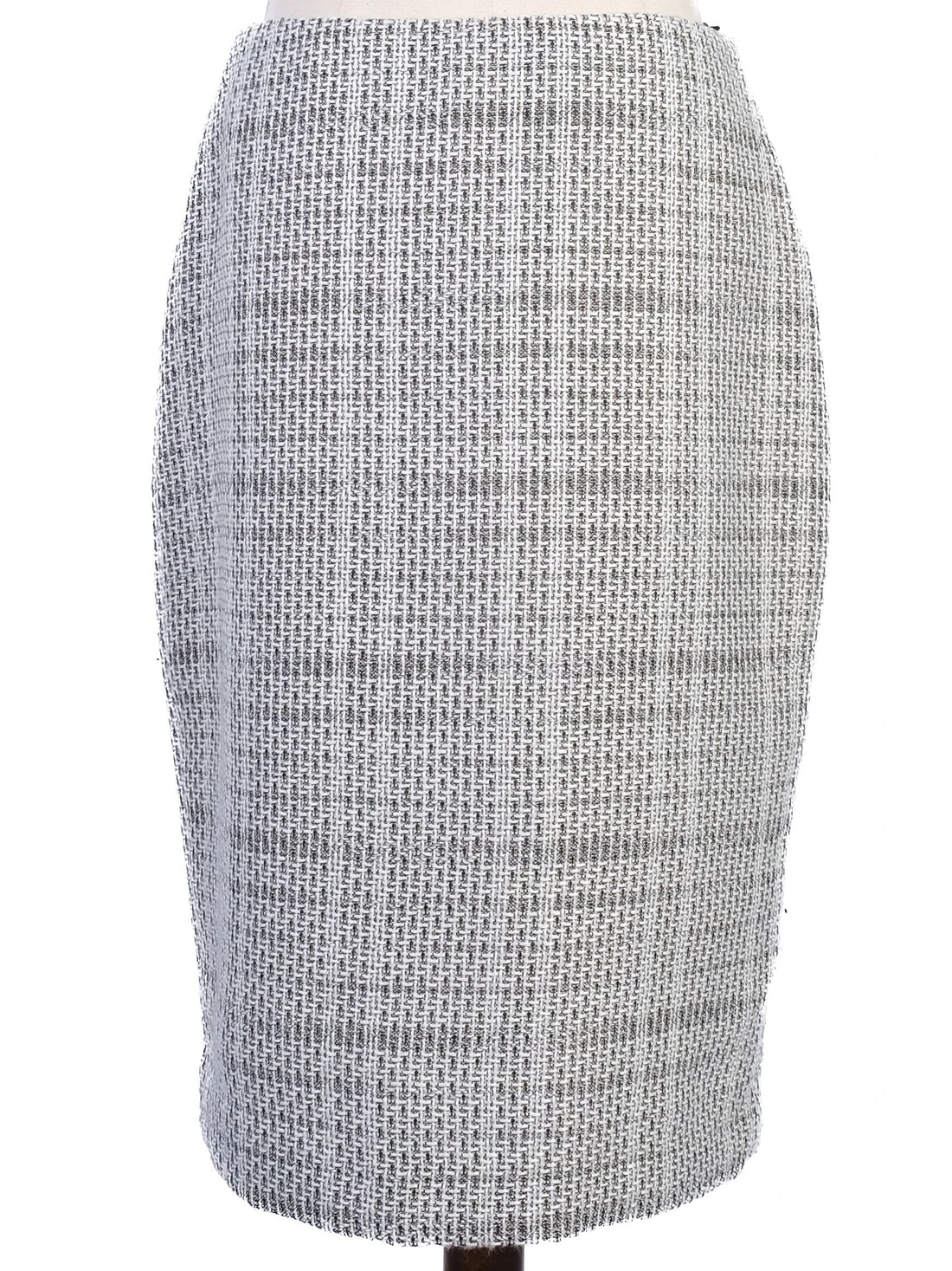 Excellent Karl Lagerfeld Gray Tweed Pencil Skirt Size XS