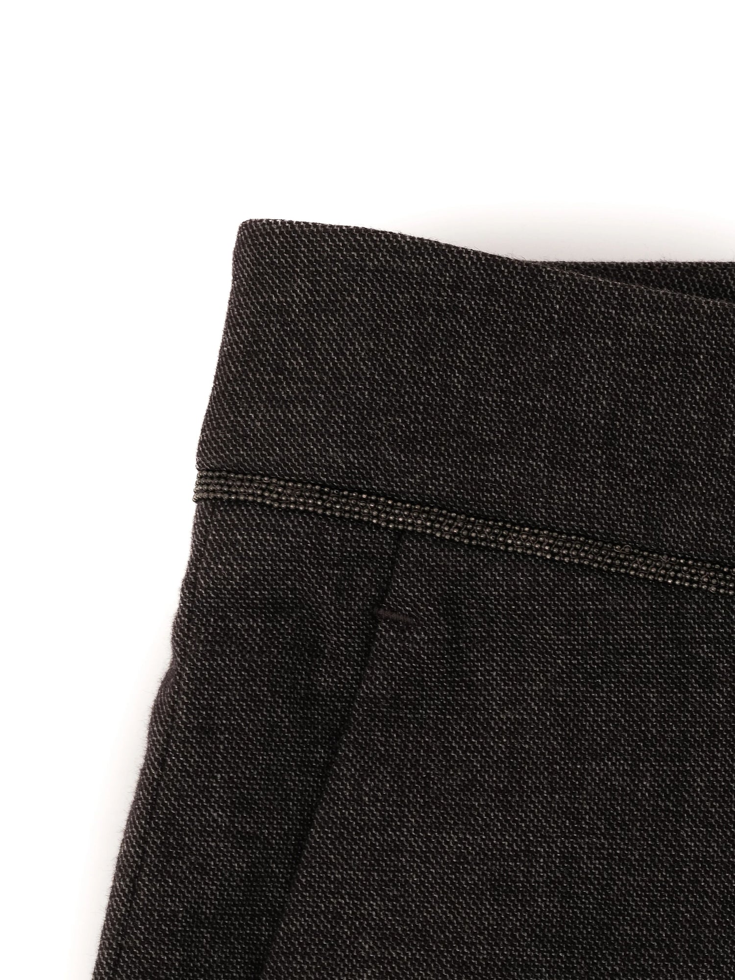 Perfect Brunello Cucinelli Gray Wool Trousers Size L Women