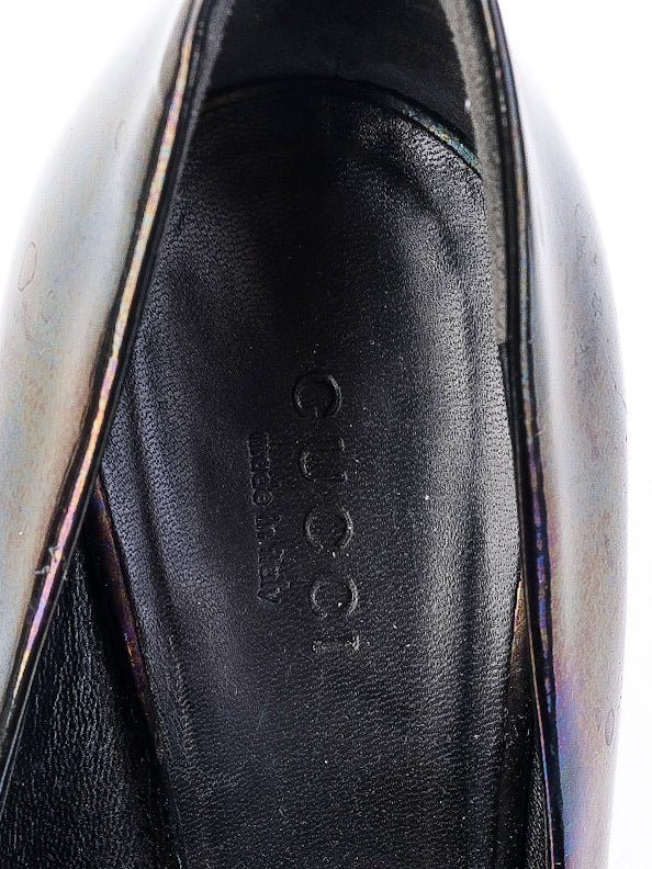 Average Gucci High-Heeled Shoes Combined Leather Size 37