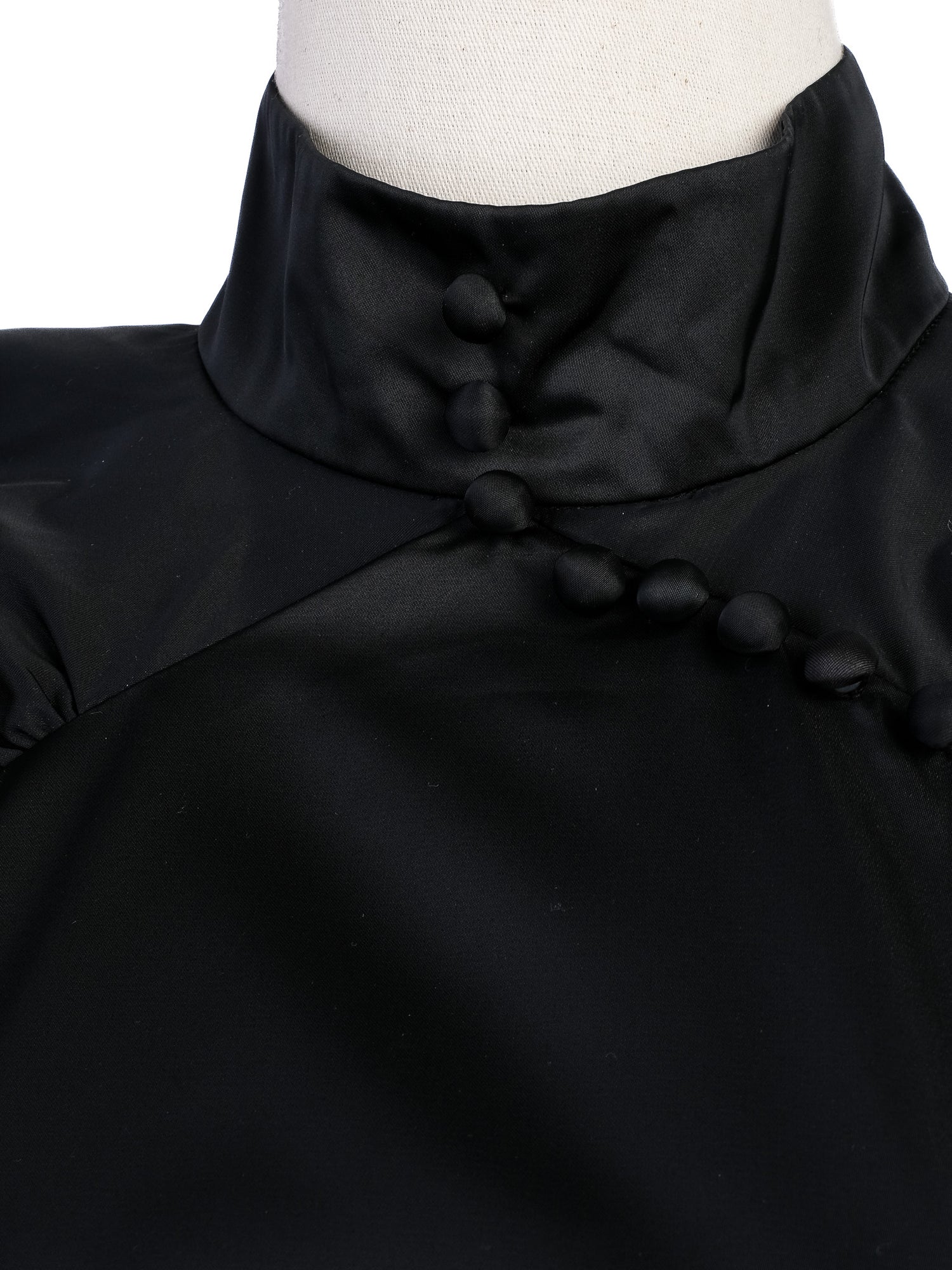 Excellent Rotate Black Structured Dress Polyester Size N/A