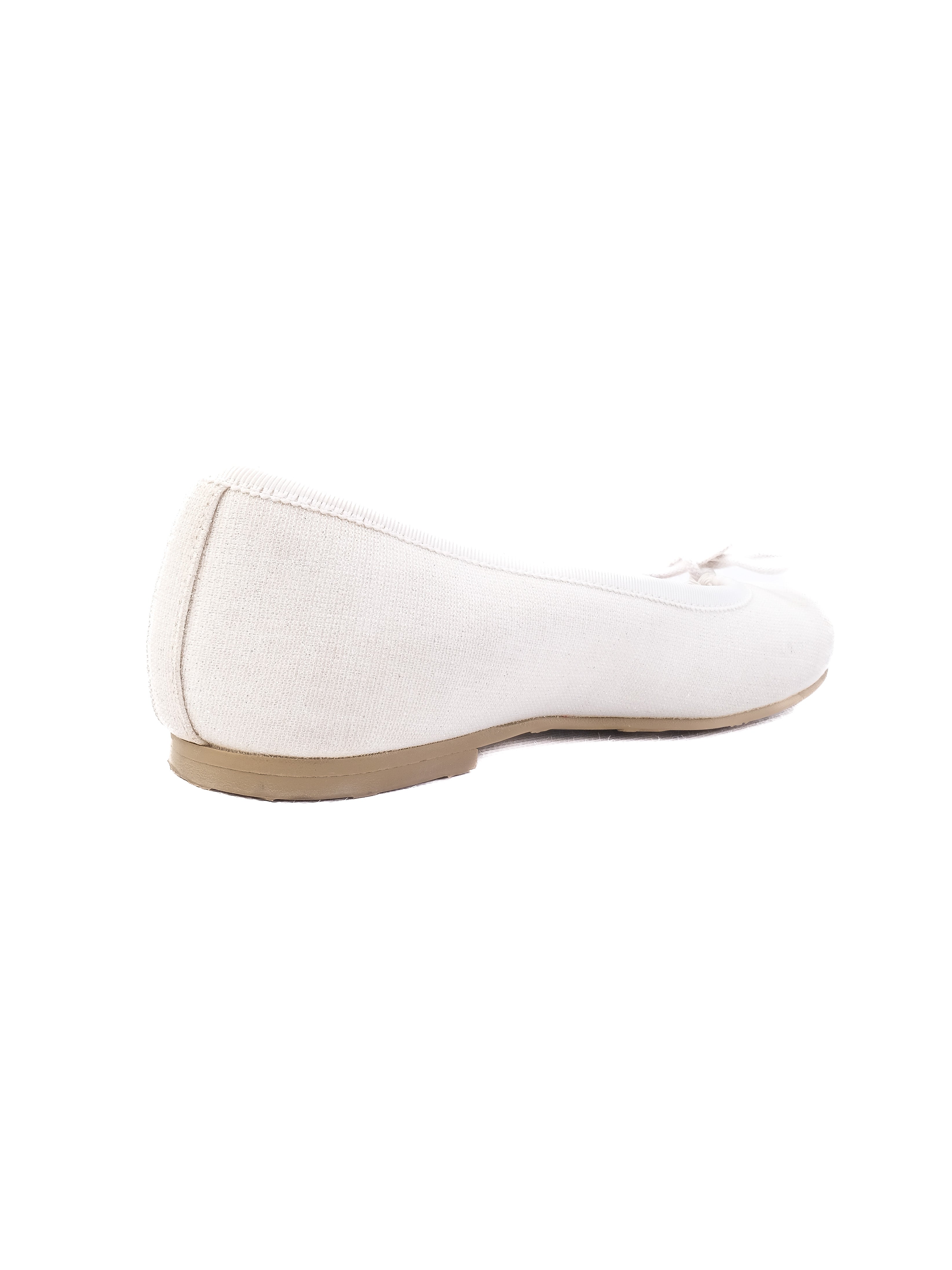 Good Pretty Ballerinas White Leather Ballet Flats Size 31 for Kids