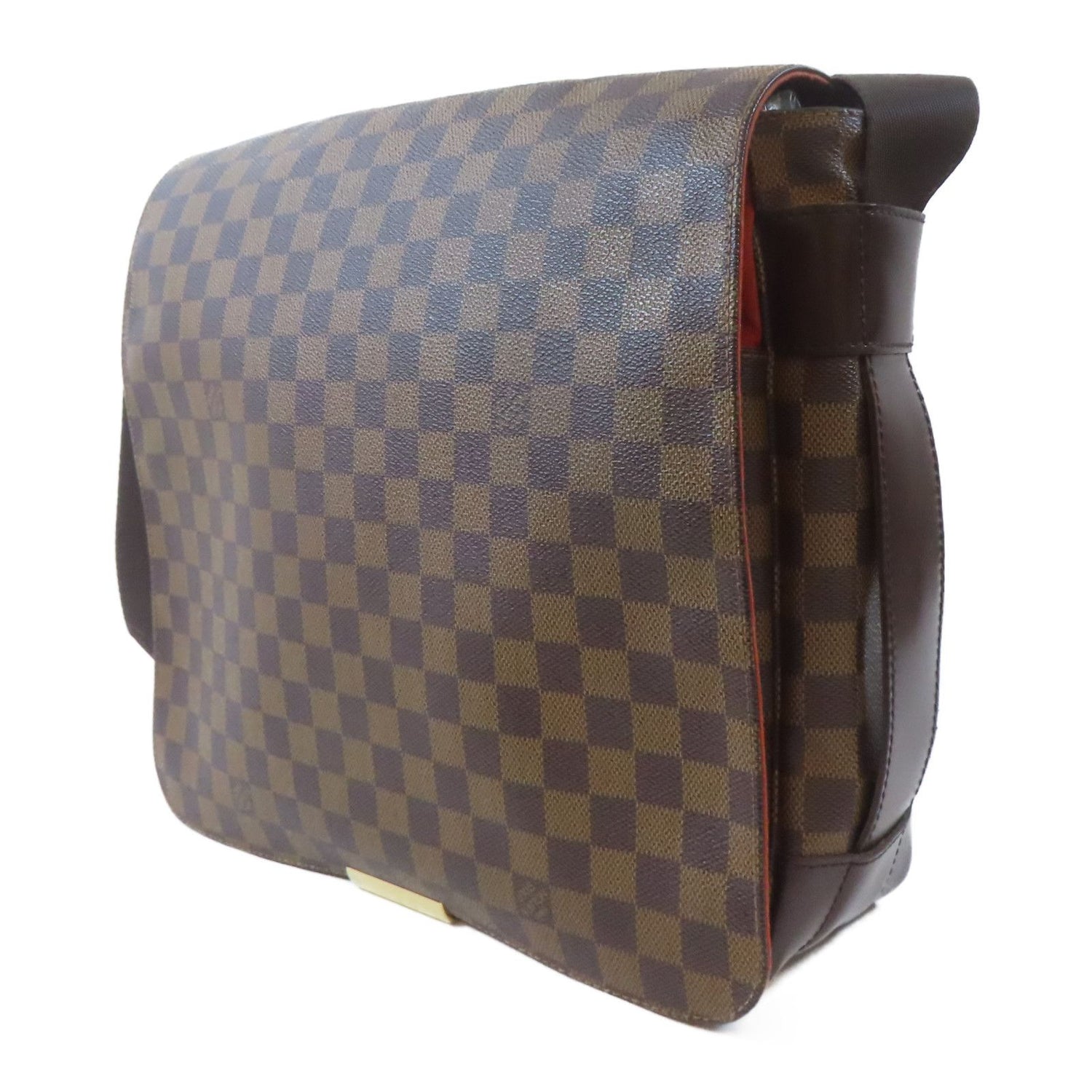 Louis Vuitton Damier Bastille Golden Shoulder Bag Full Color Brown Shoulder Bag N 45258