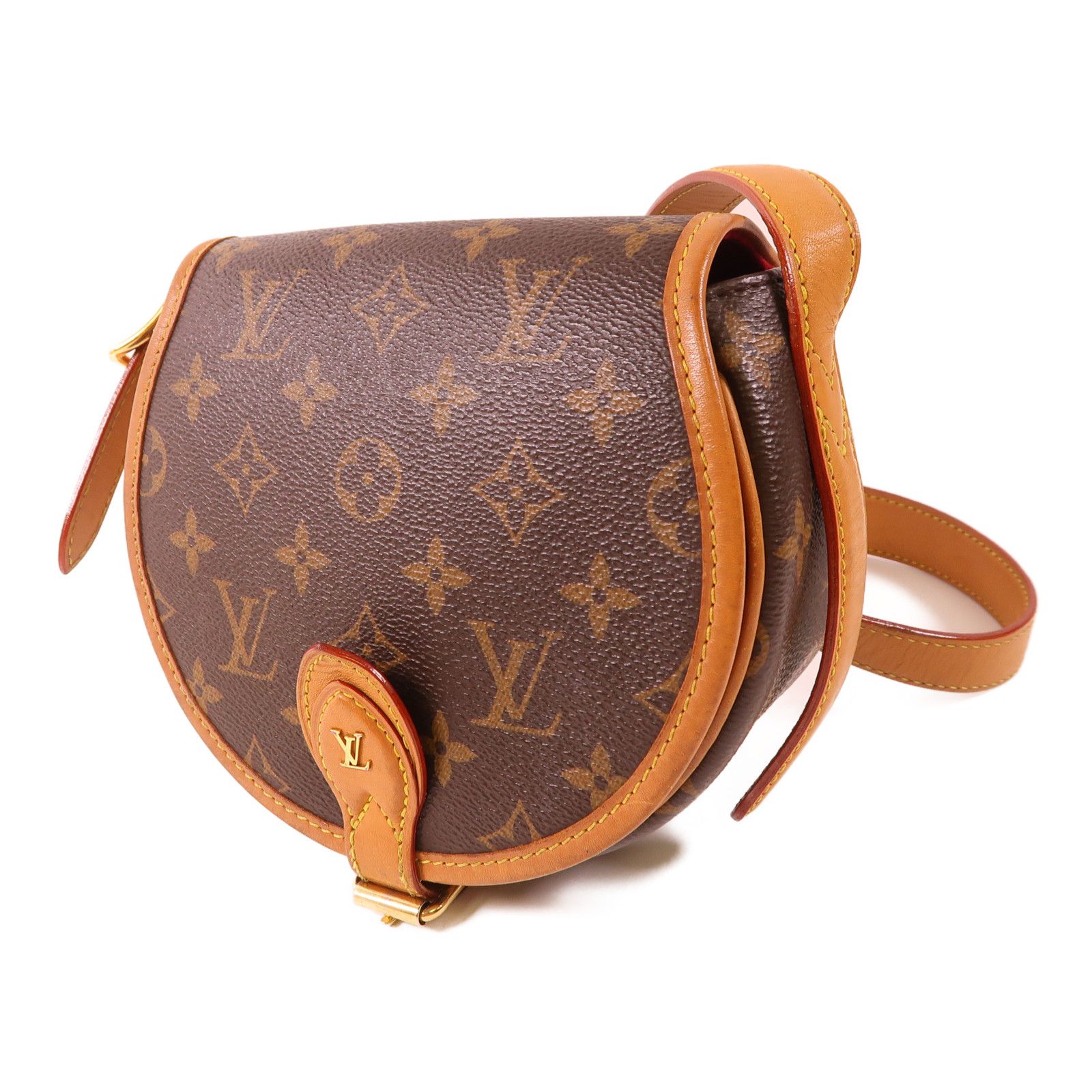 Louis Vuitton Monogram Tambourin Shoulder Bag Brown Shoulder Bag M 44860