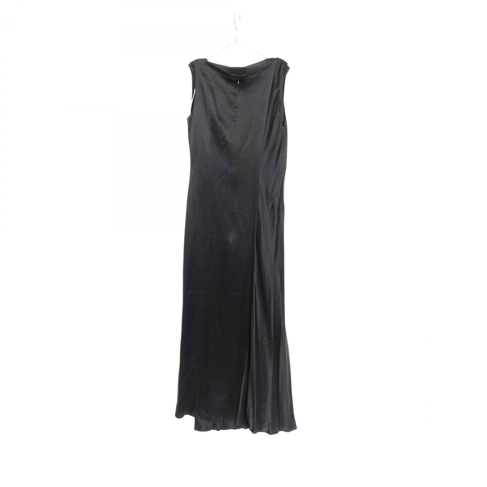 Chanel Black Dress Silk P 12104v 3506