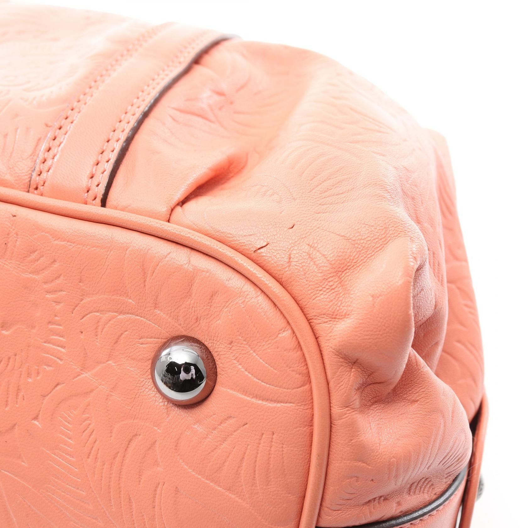 Loewe Anagram Tote Bag Pink Leather