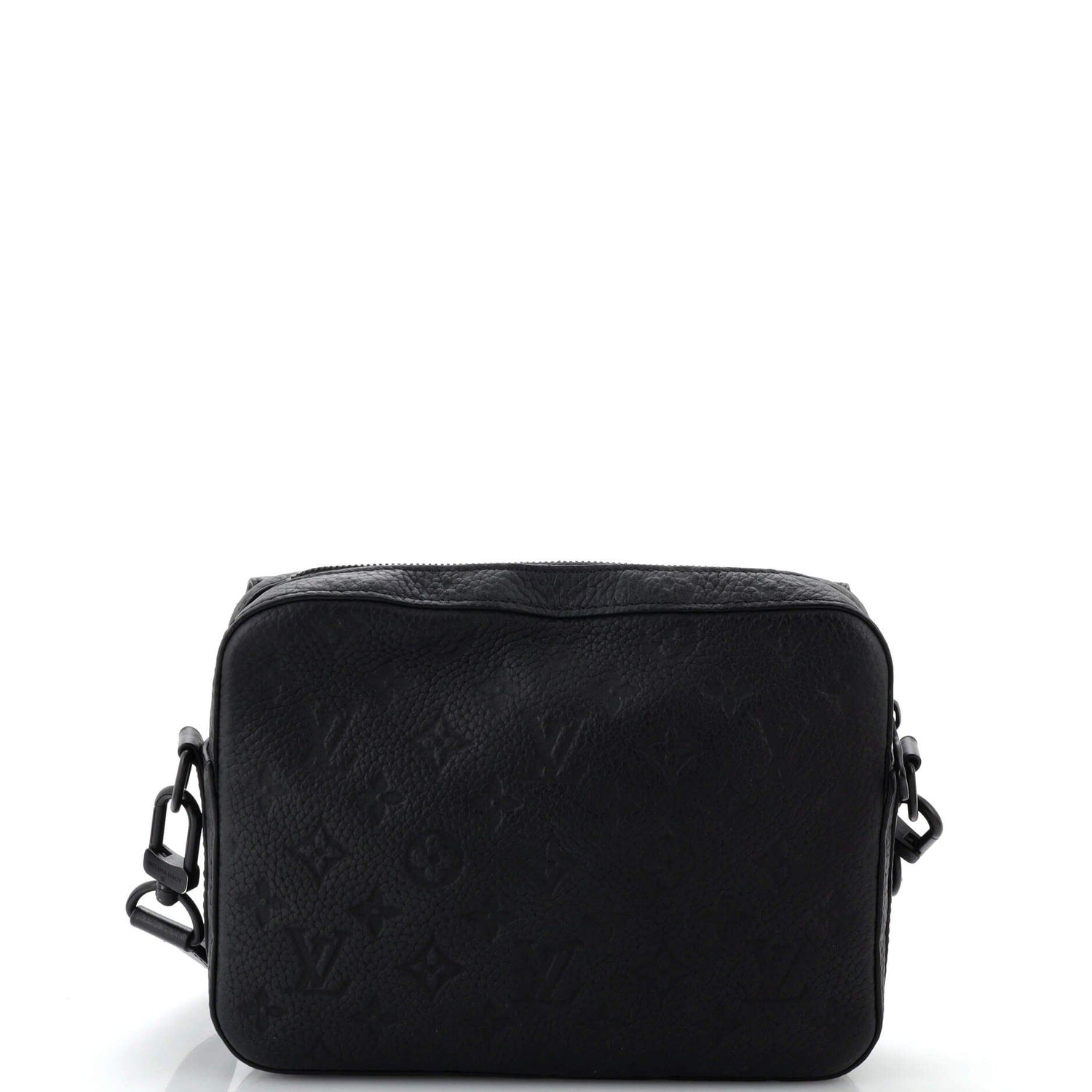 Louis Vuitton Steamer Messenger Bag Monogram Taurillon Leather