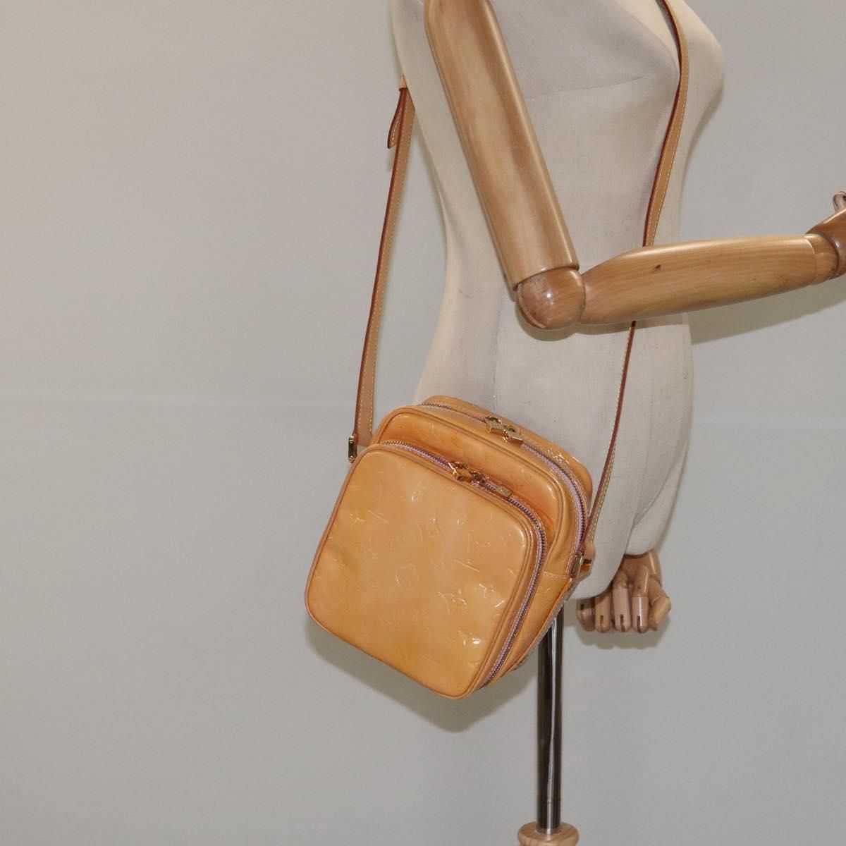 Louis Vuitton Vernis Wooster Bag Marshmallow Pink M 91037 Auth