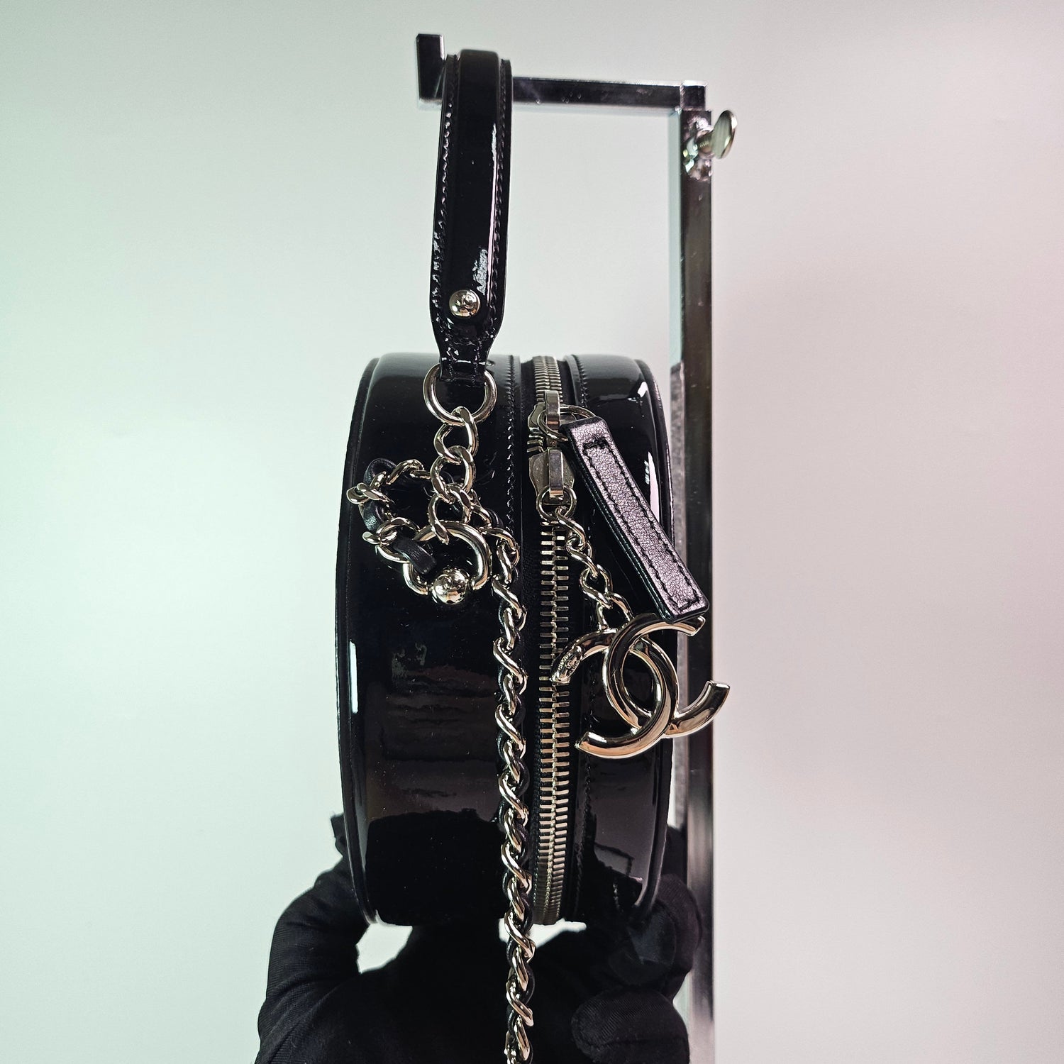 Chanel Evening On The Moon Round Evening Bag