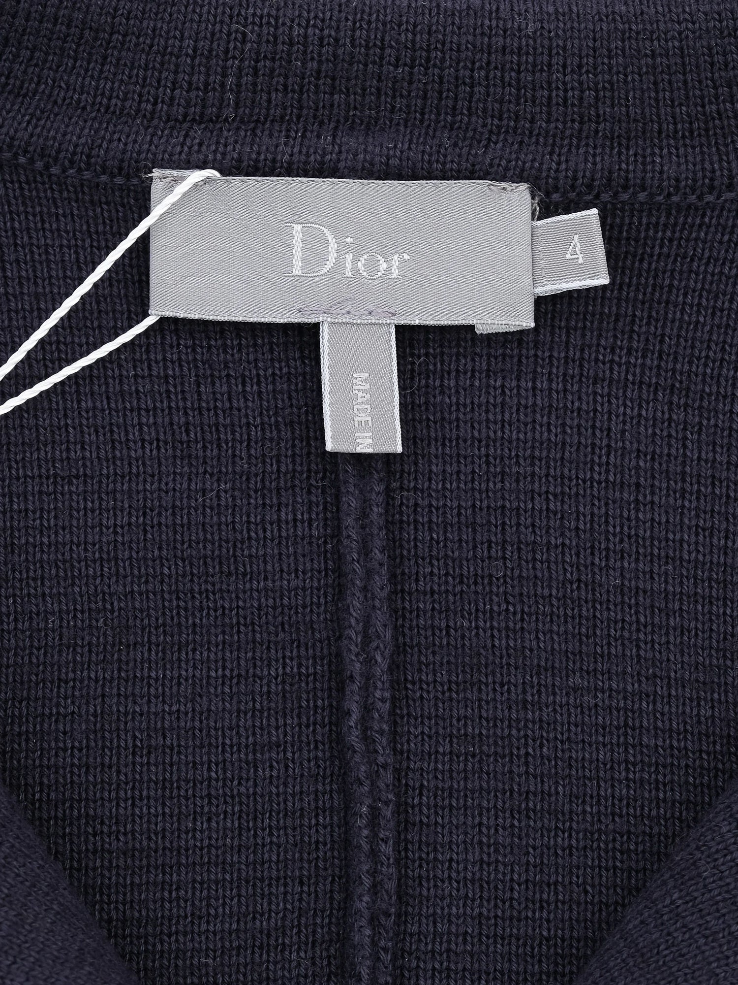 Perfect Dior Blue Viscose Knitted Cardigan Jacket Size 4 for Kids