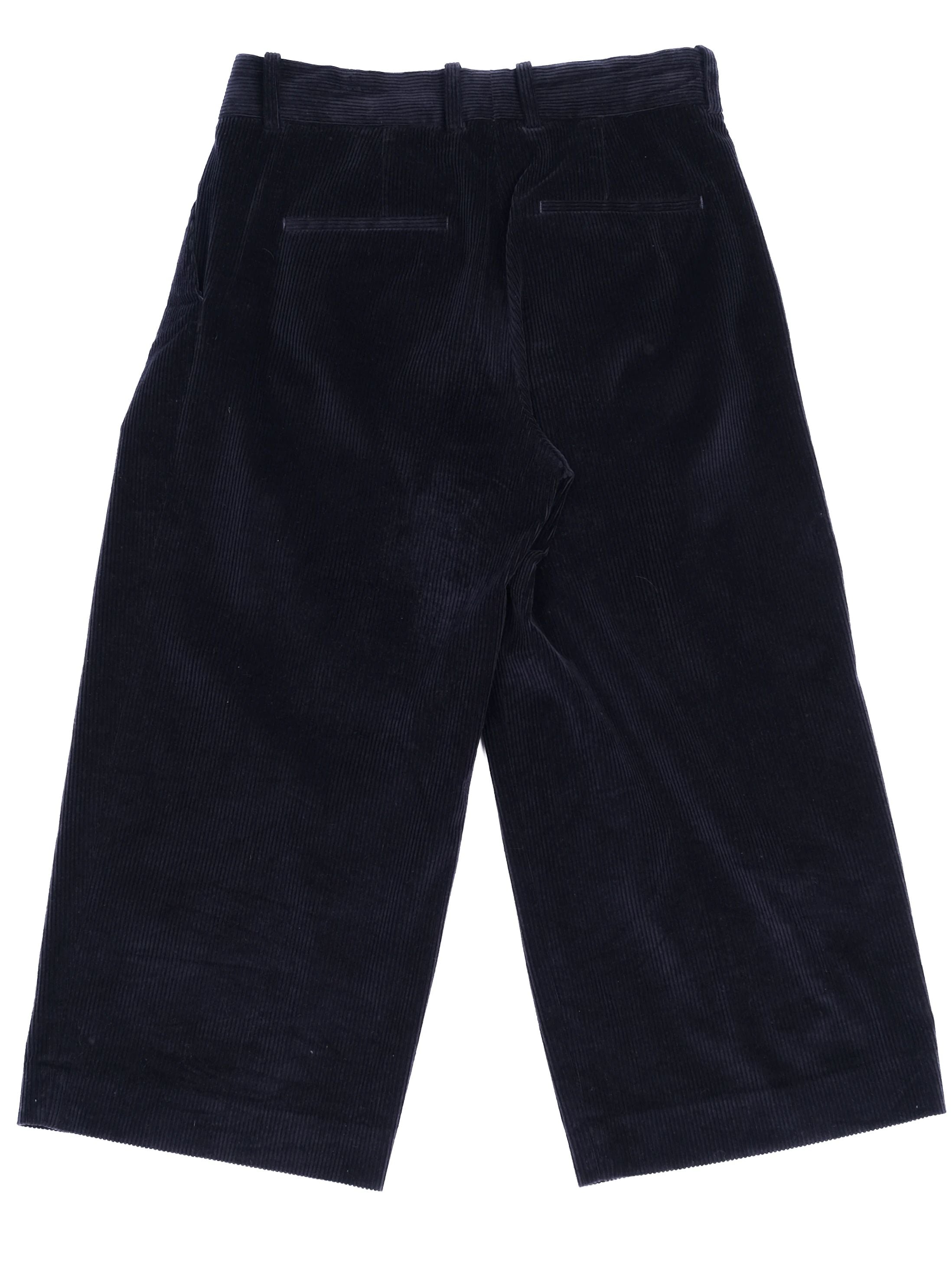 Excellent Cos Blue Corduroy Shorts Size M Women Elastane