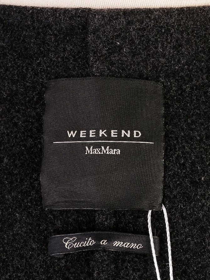 Weekend MaxMara Black Wool Coat XS Excellent Condition