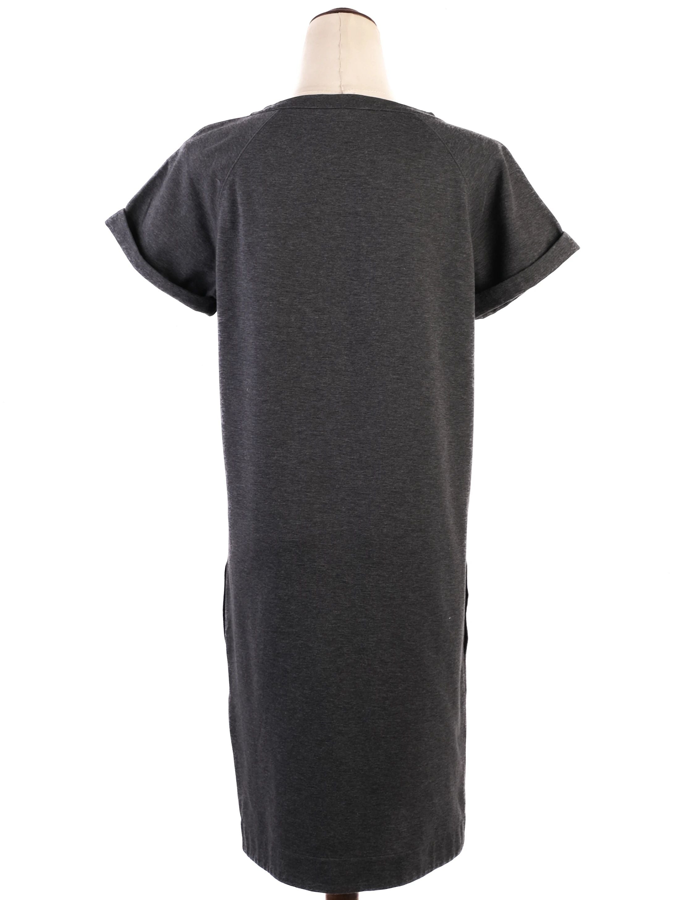 Brunello Cucinelli Gray Dress Elastane Size S Excellent Condition