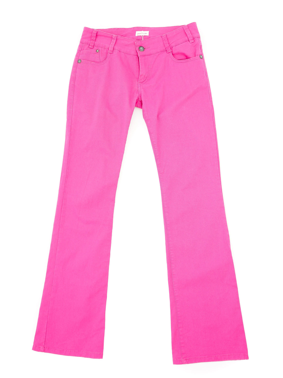 Excellent Pierre Cardin Pink Elastane Pants Size L for Women