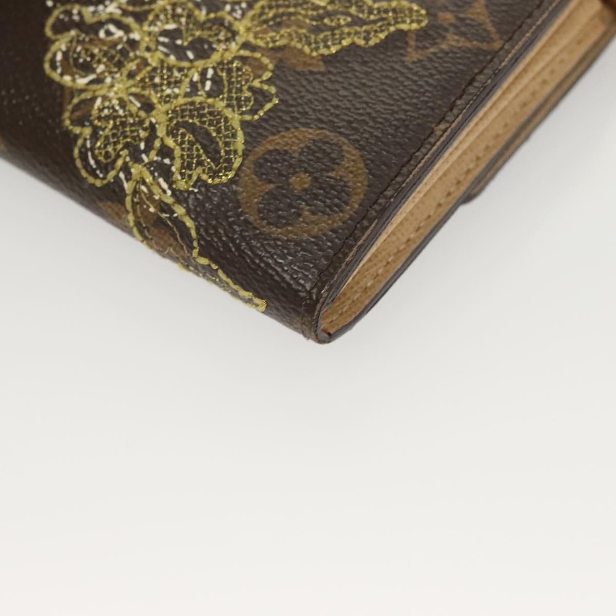 Louis Vuitton Monogram Dentelle Portefeuille Sarah Wallet M 95390 Lv Auth